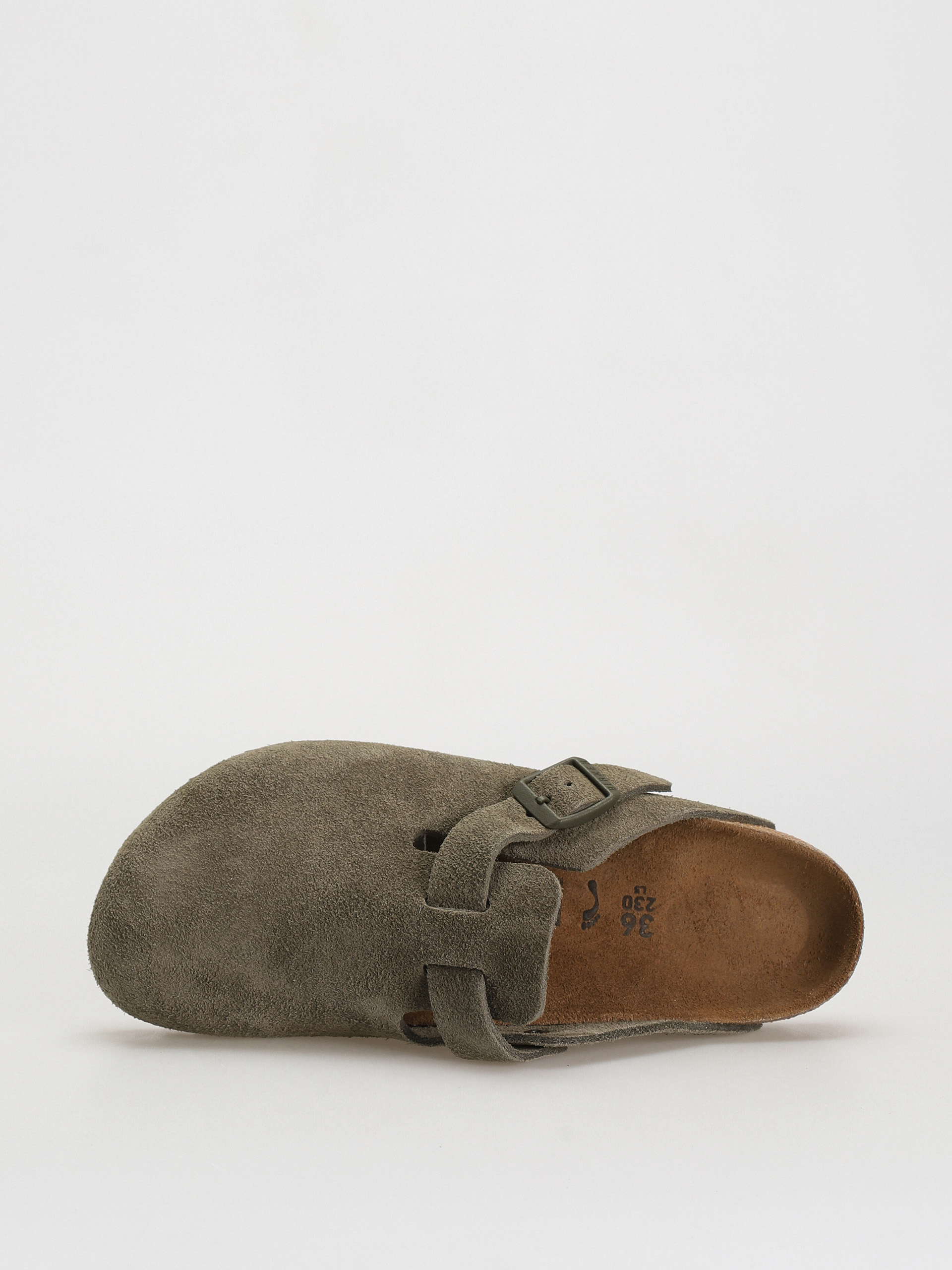 Birkenstock Чехли Boston Suede Narrow Wmn (modern suede thyme)