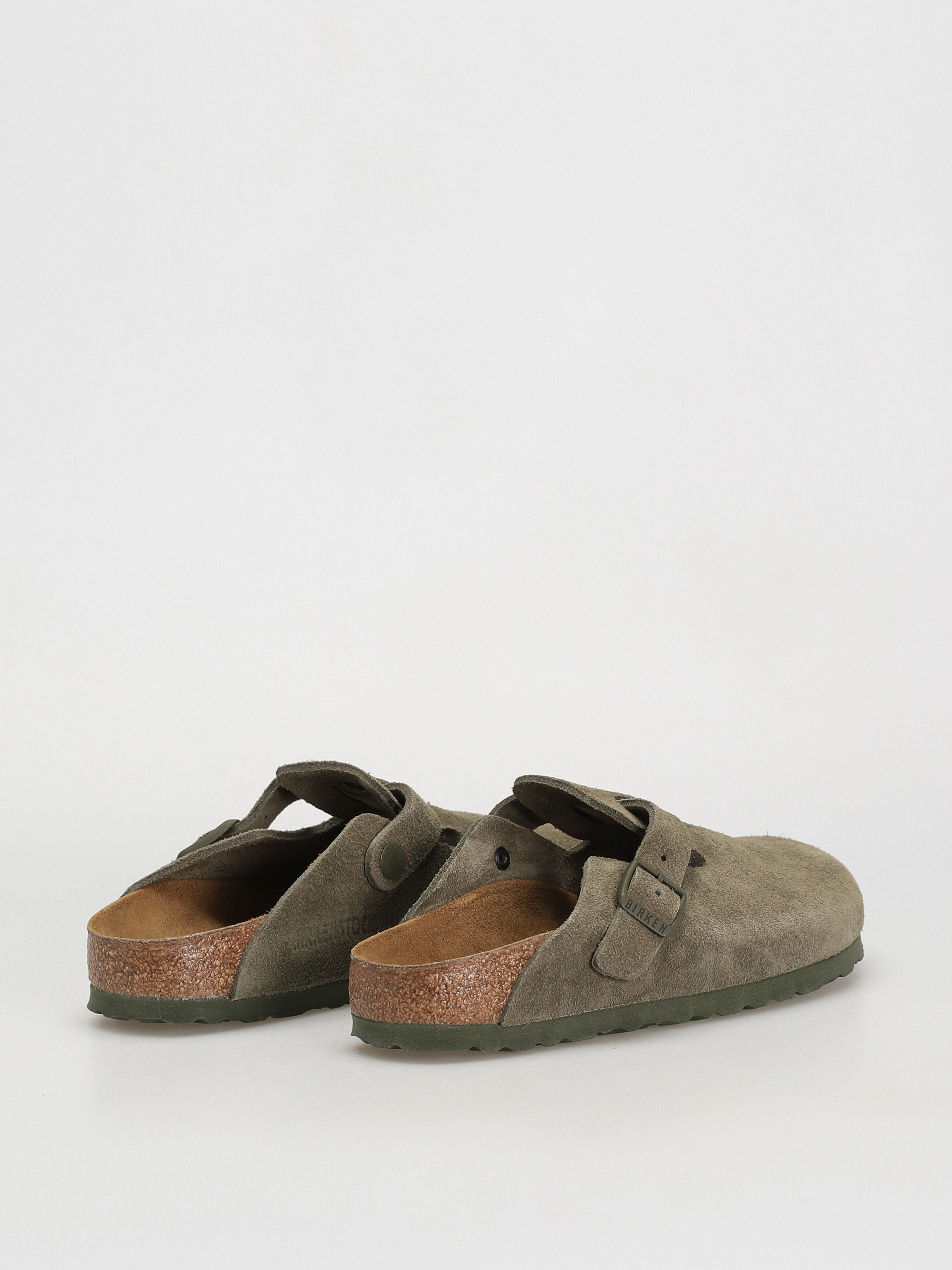 Birkenstock Чехли Boston Suede Narrow Wmn (modern suede thyme)