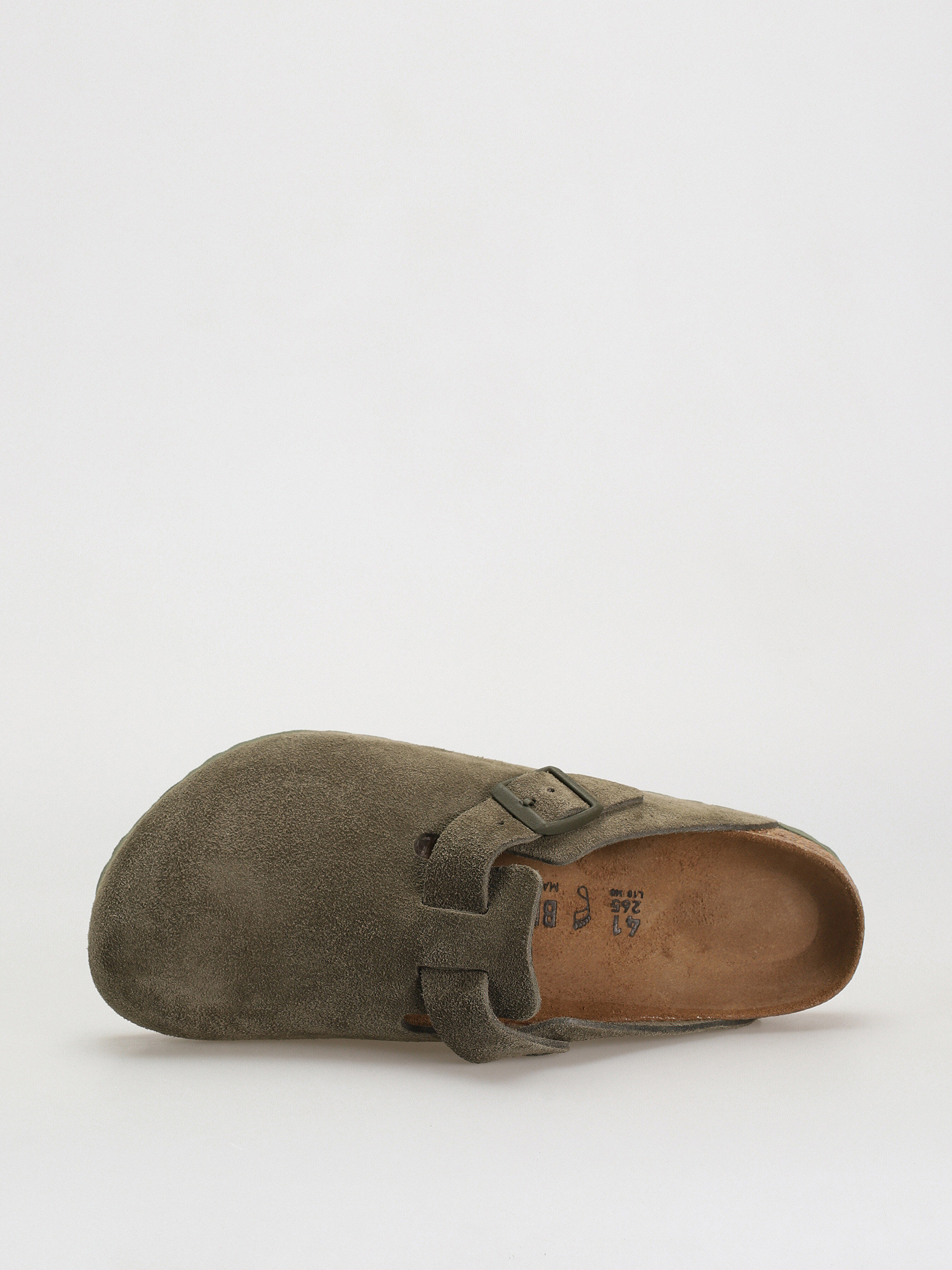 Birkenstock Чехли Boston Suede Regular (modern suede thyme)