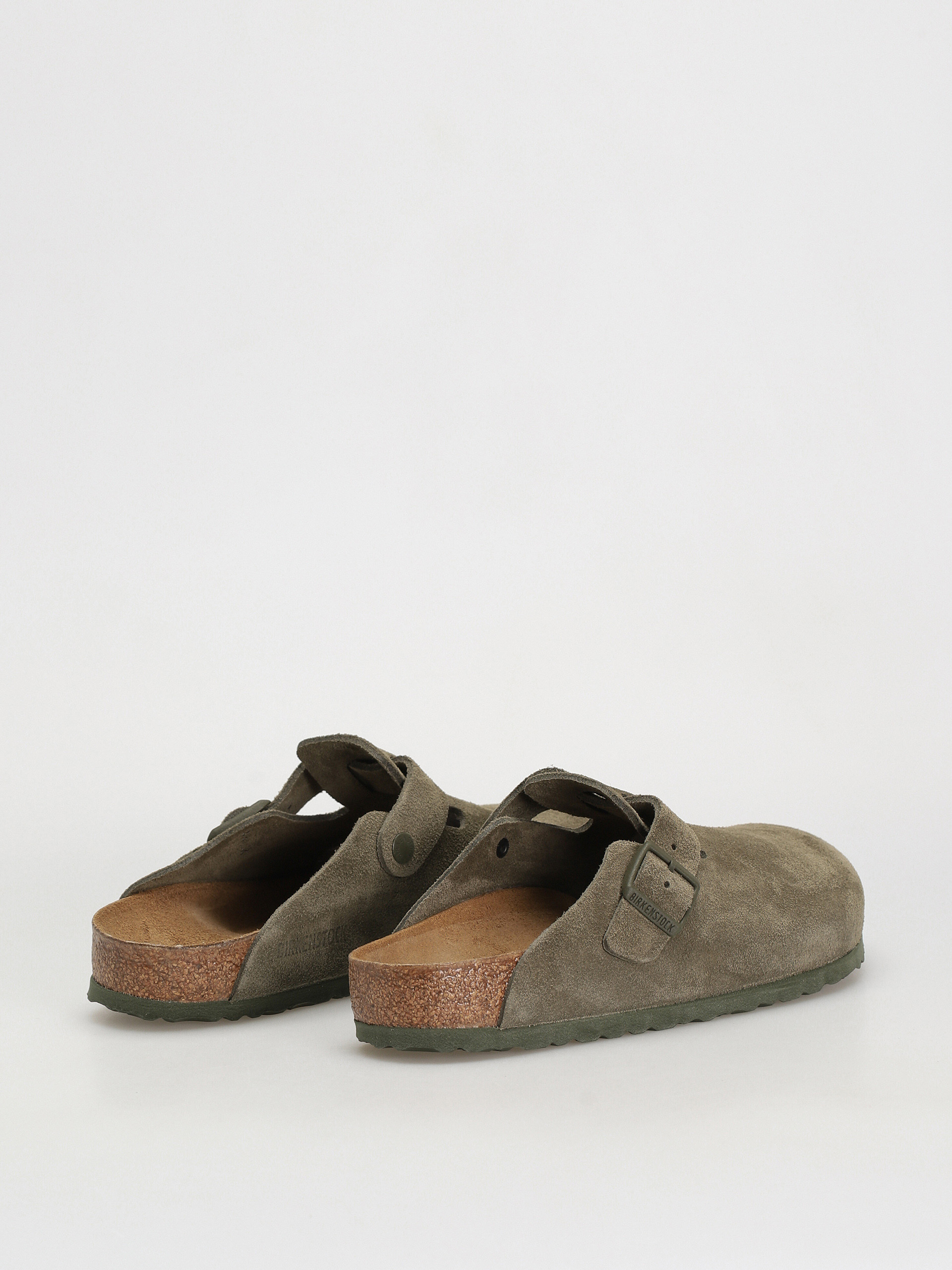 Birkenstock Чехли Boston Suede Regular (modern suede thyme)