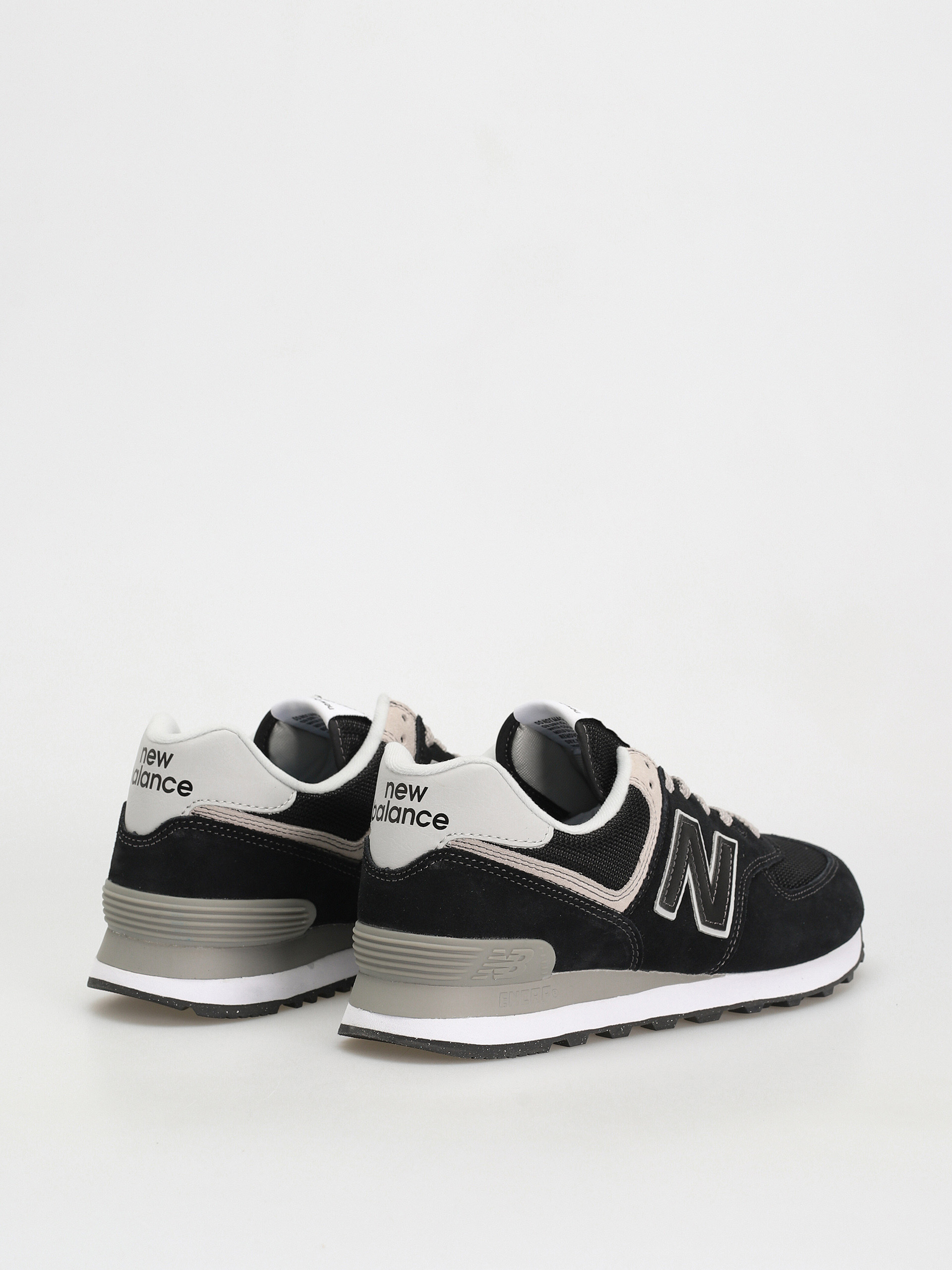 New Balance Обувки 574 (black/grey/white)