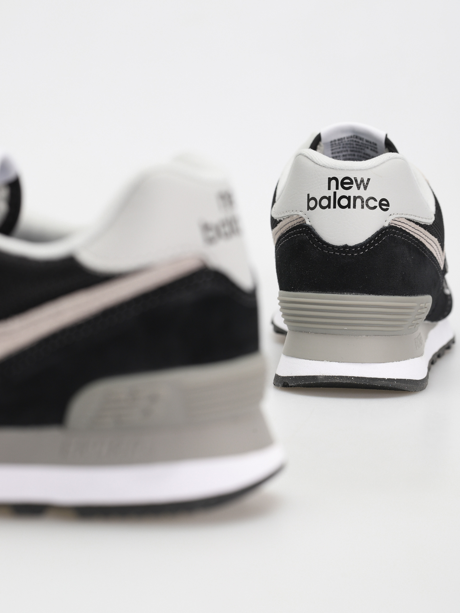 New Balance Обувки 574 (black/grey/white)