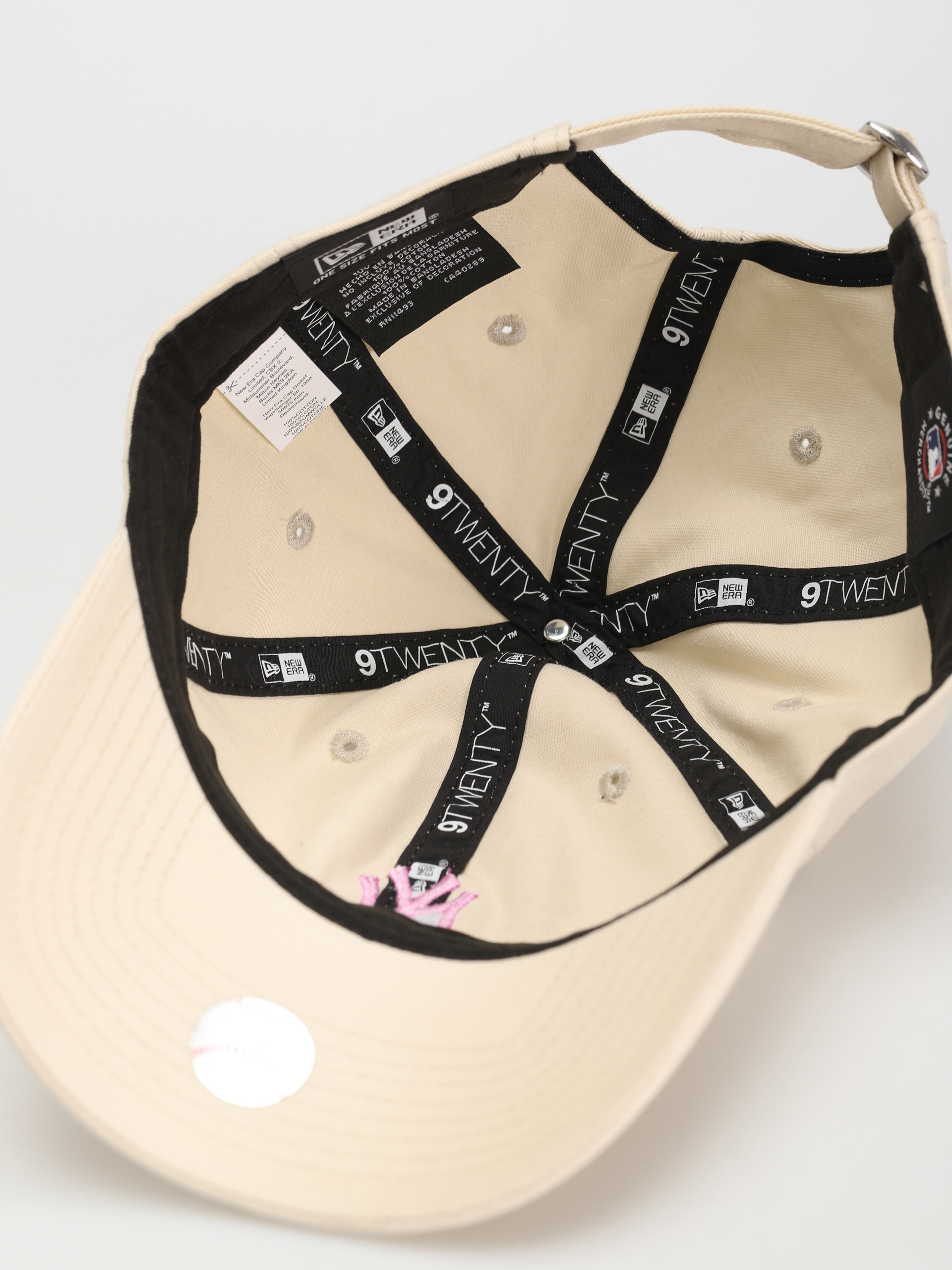 New Era Шапка с козирка Mini Logo 9Twenty New York Yankees (beige)