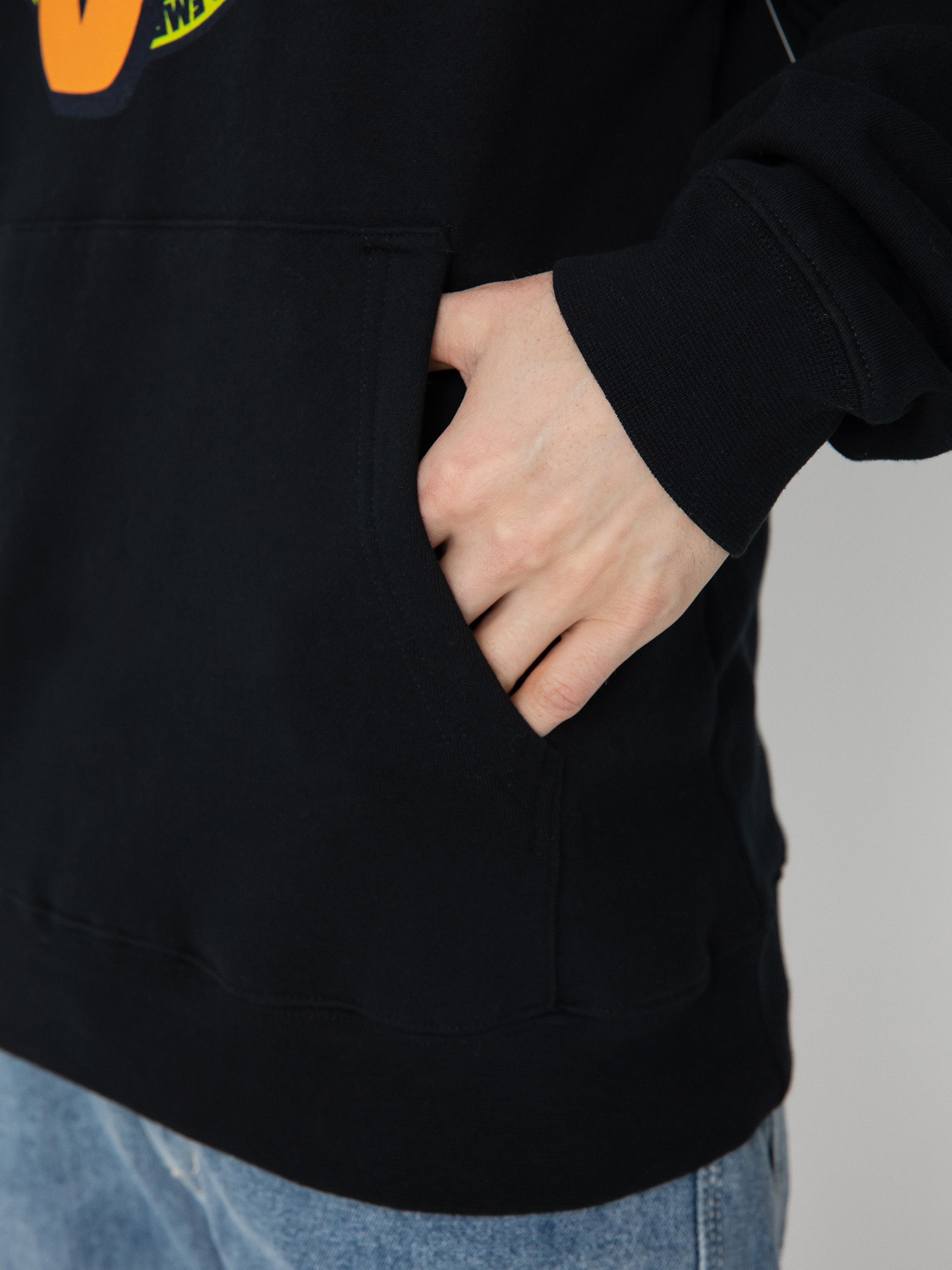 Emerica Суитшърт с качулка Oj Circle HD (black)