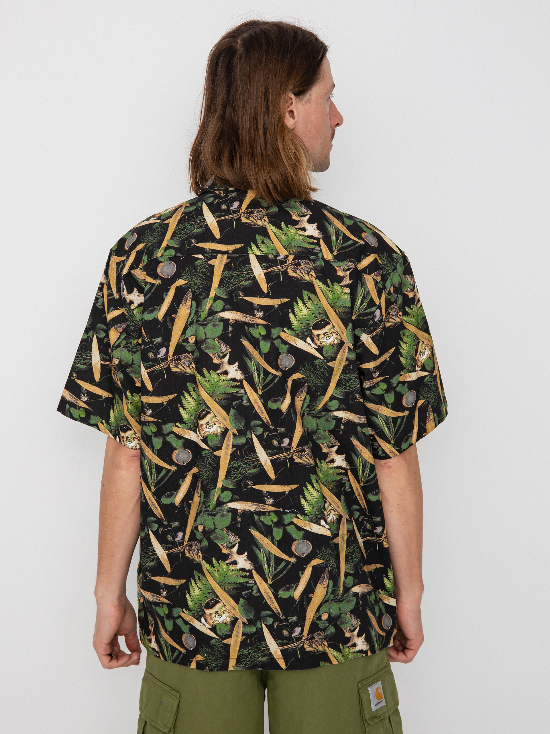 Carhartt WIP Риза Lumen (lumen print black)