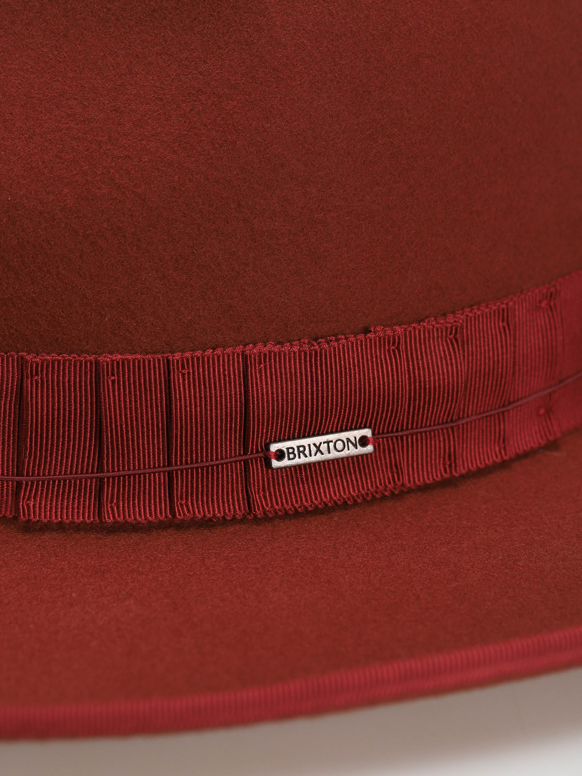 Brixton Шапка с периферия Reno Fedora (burnt henna)