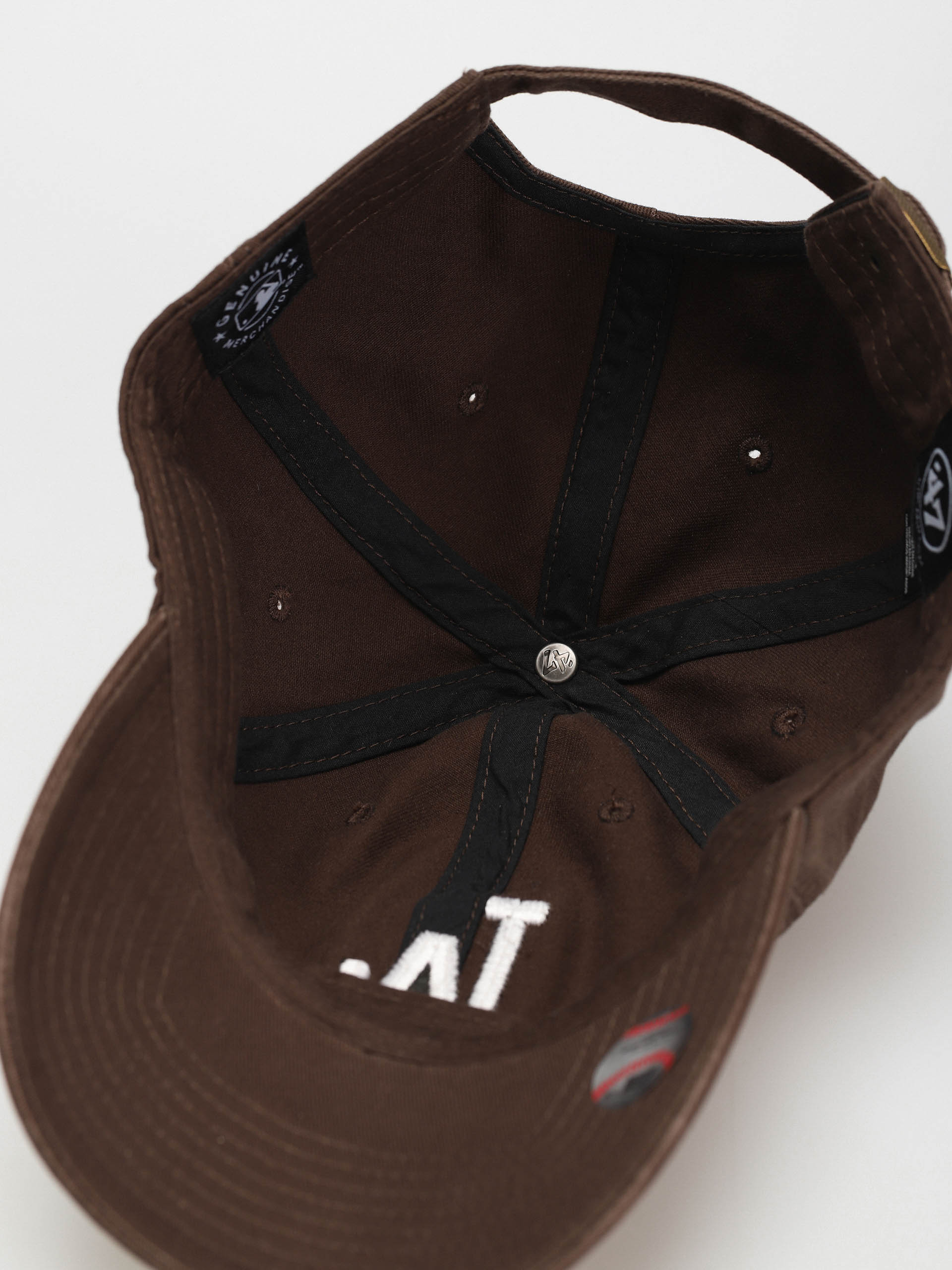 47 Brand Шапка с козирка Los Angeles Dodgers (brown)