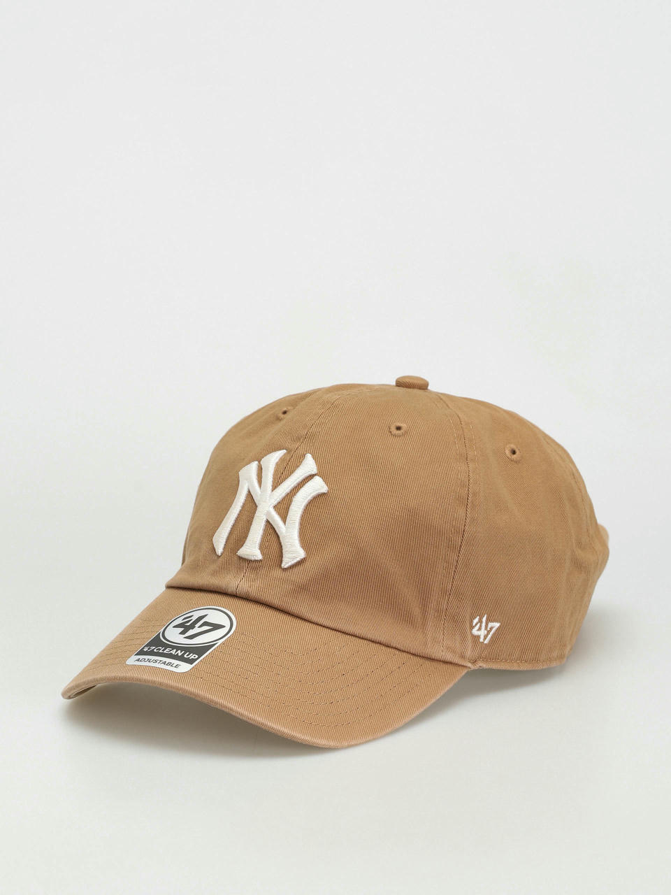 47 Brand Шапка с козирка New York Yankees (camel)