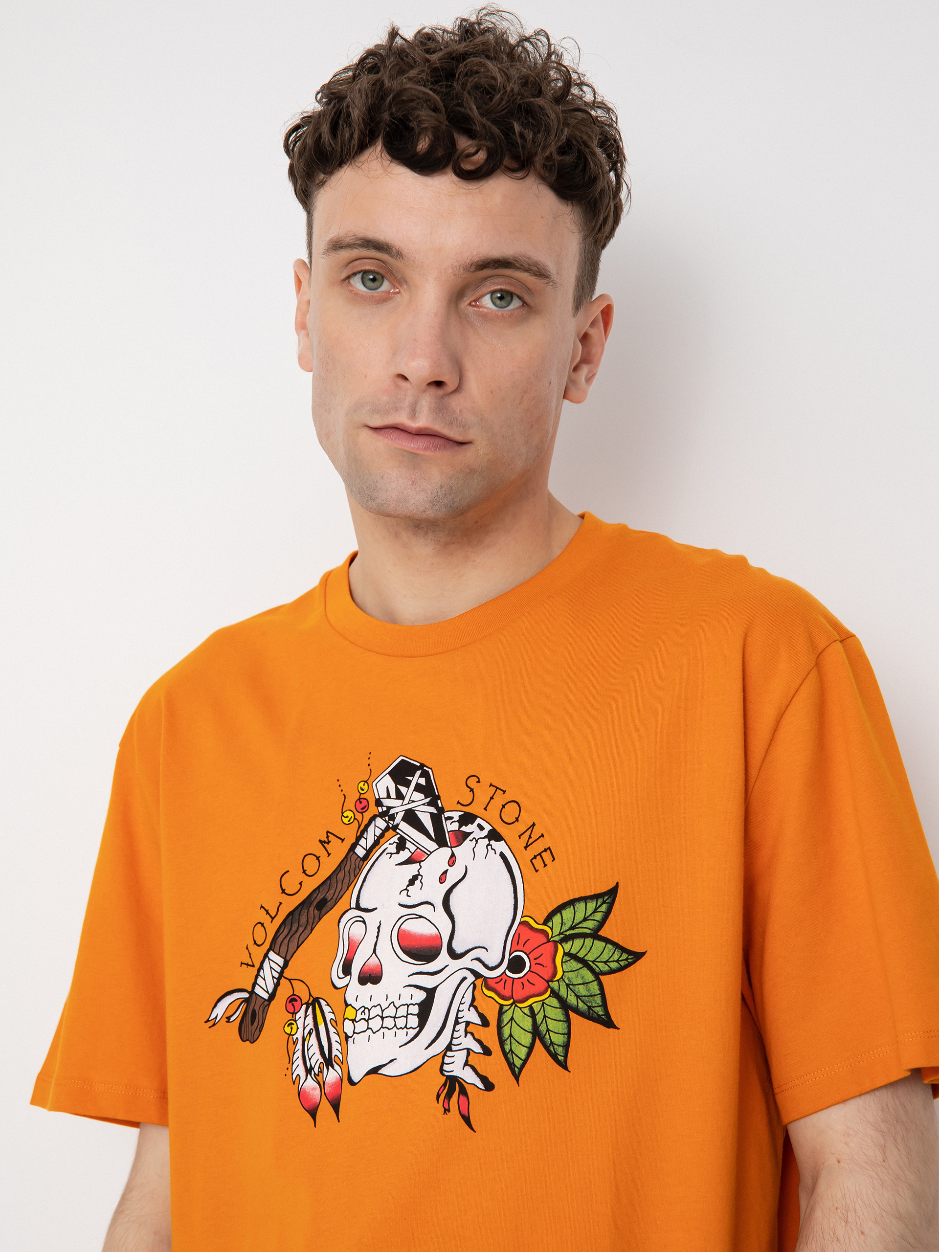 Volcom Тениска Lintell Bsc 1 (saffron)