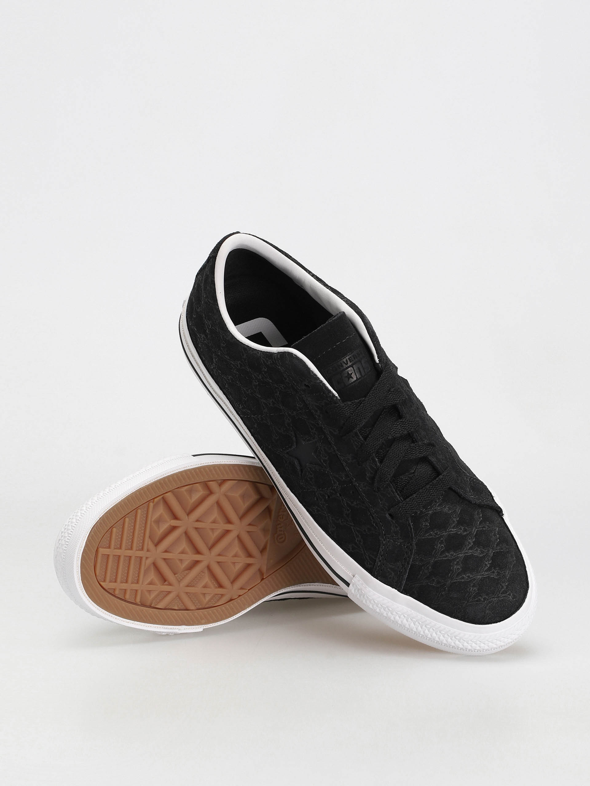 Обувки Converse One Star Pro Ox (black/black/white)