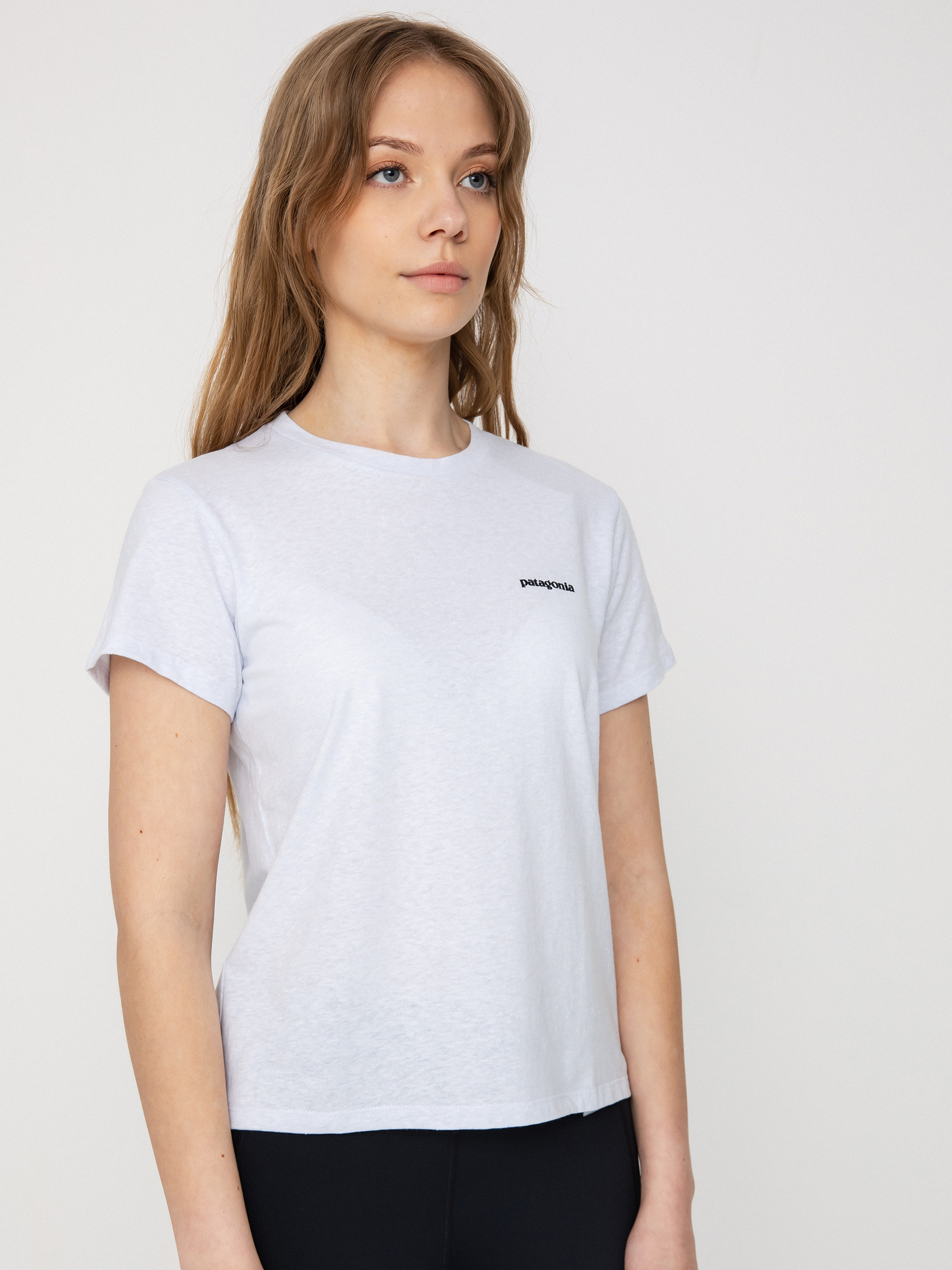 Patagonia Тениска P 6 Logo Responsibili Wmn (white)