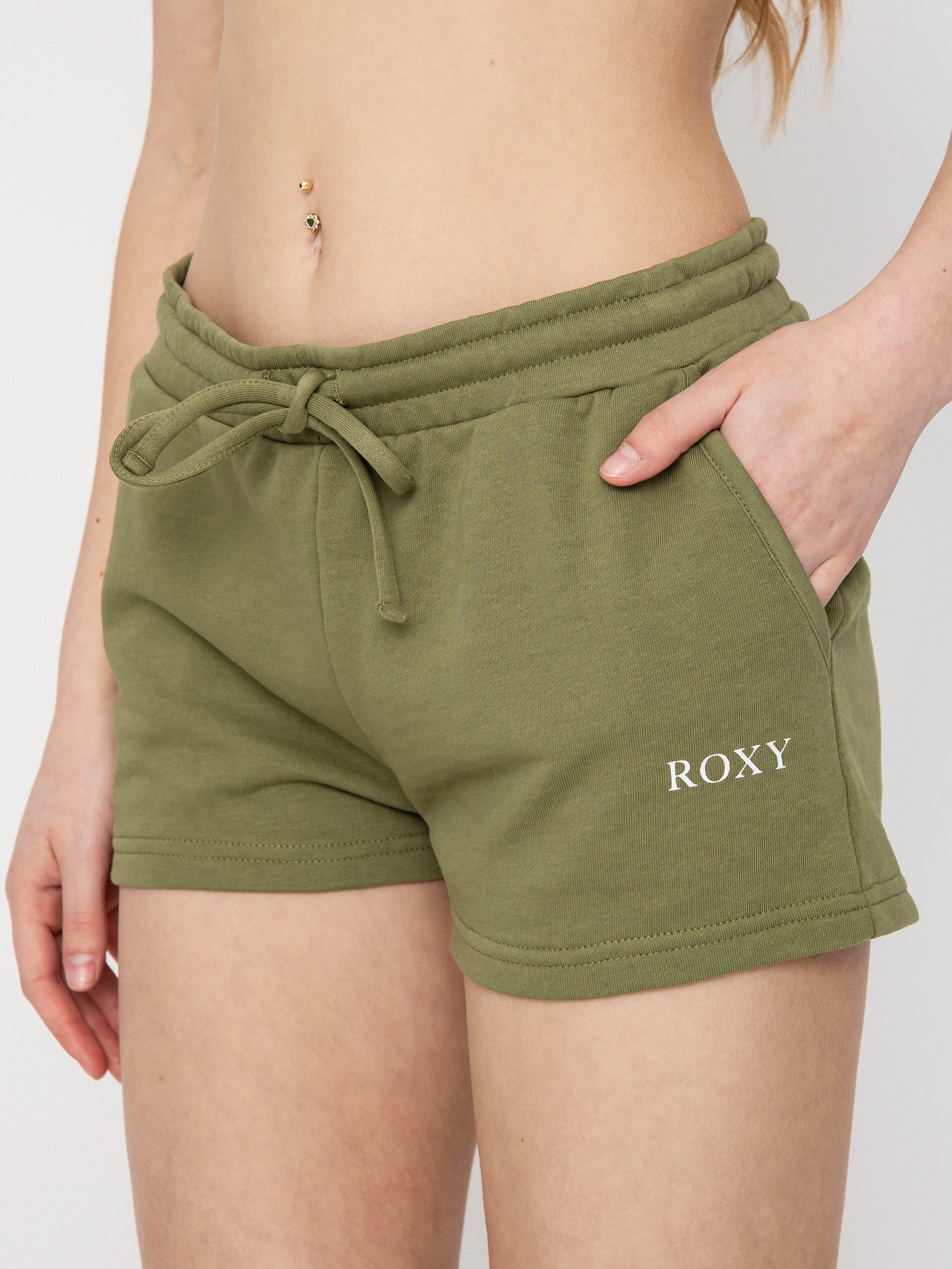 Roxy Къси панталони Surf Stoked Wmn (loden green)