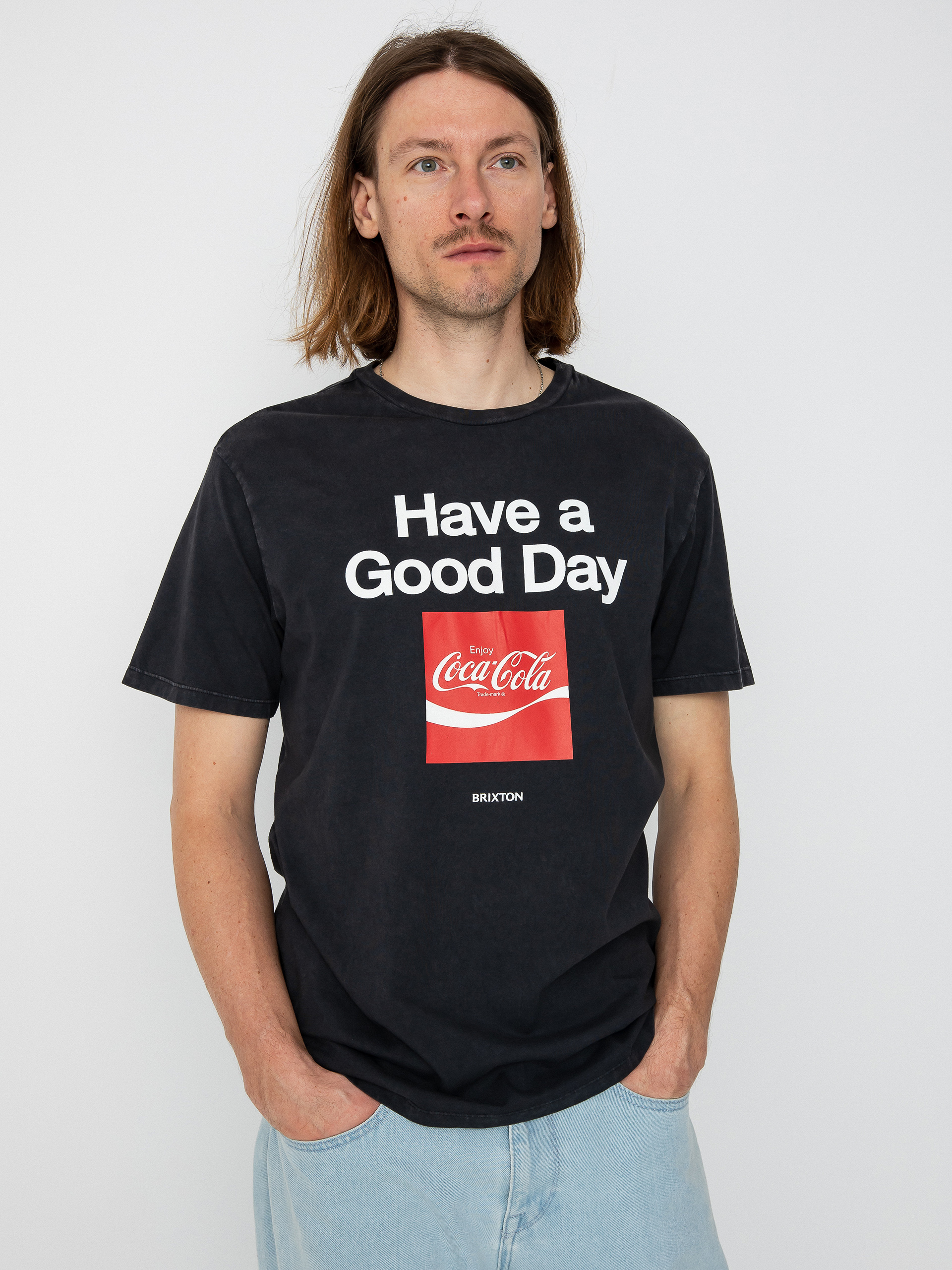 Brixton Тениска Coca-Cola Good Day (black)