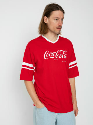 Brixton Тениска Coca-Cola Classic Football (cokered)