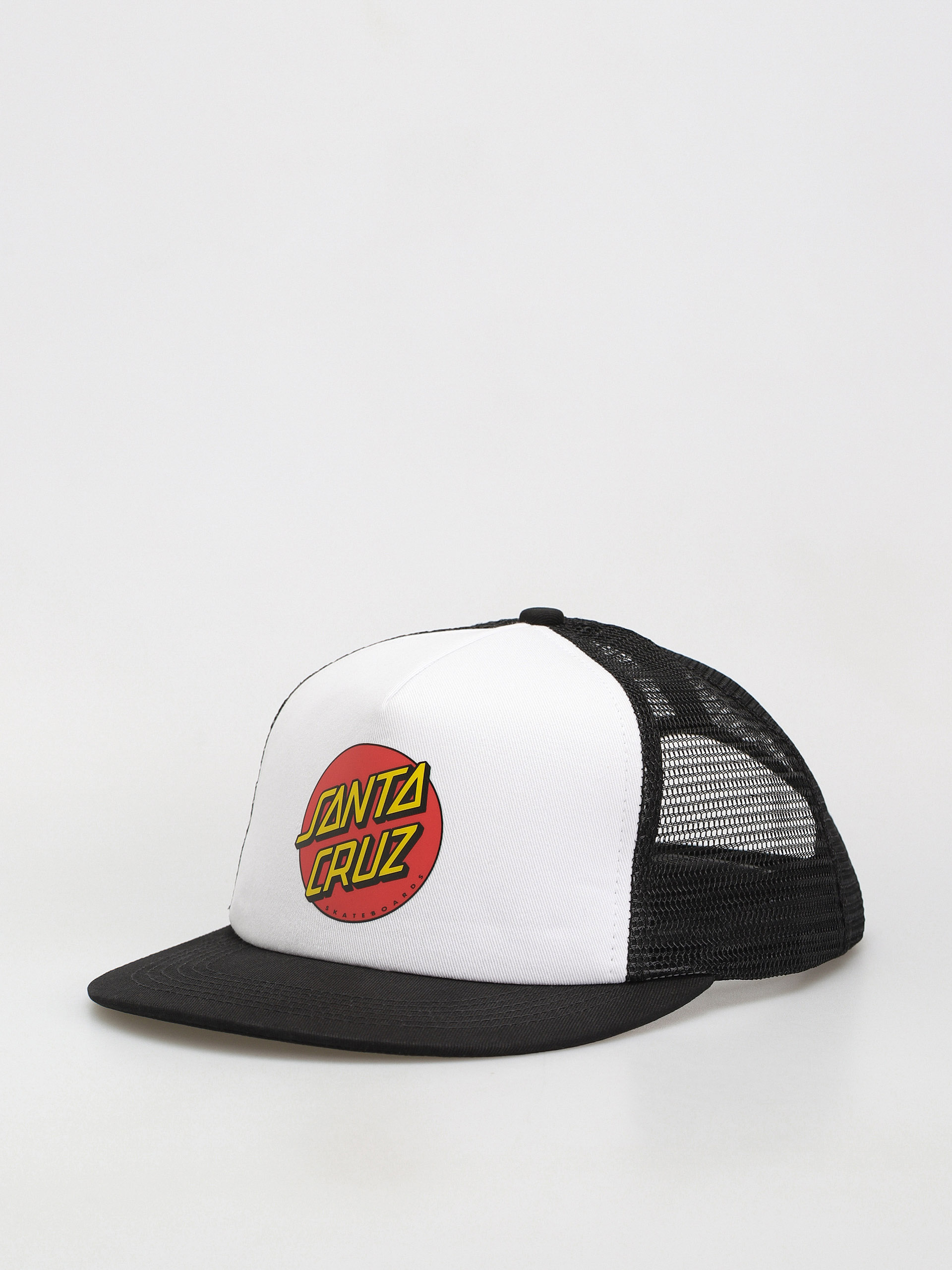 Шапка с козирка Santa Cruz Classic Dot Mesh (white/black)