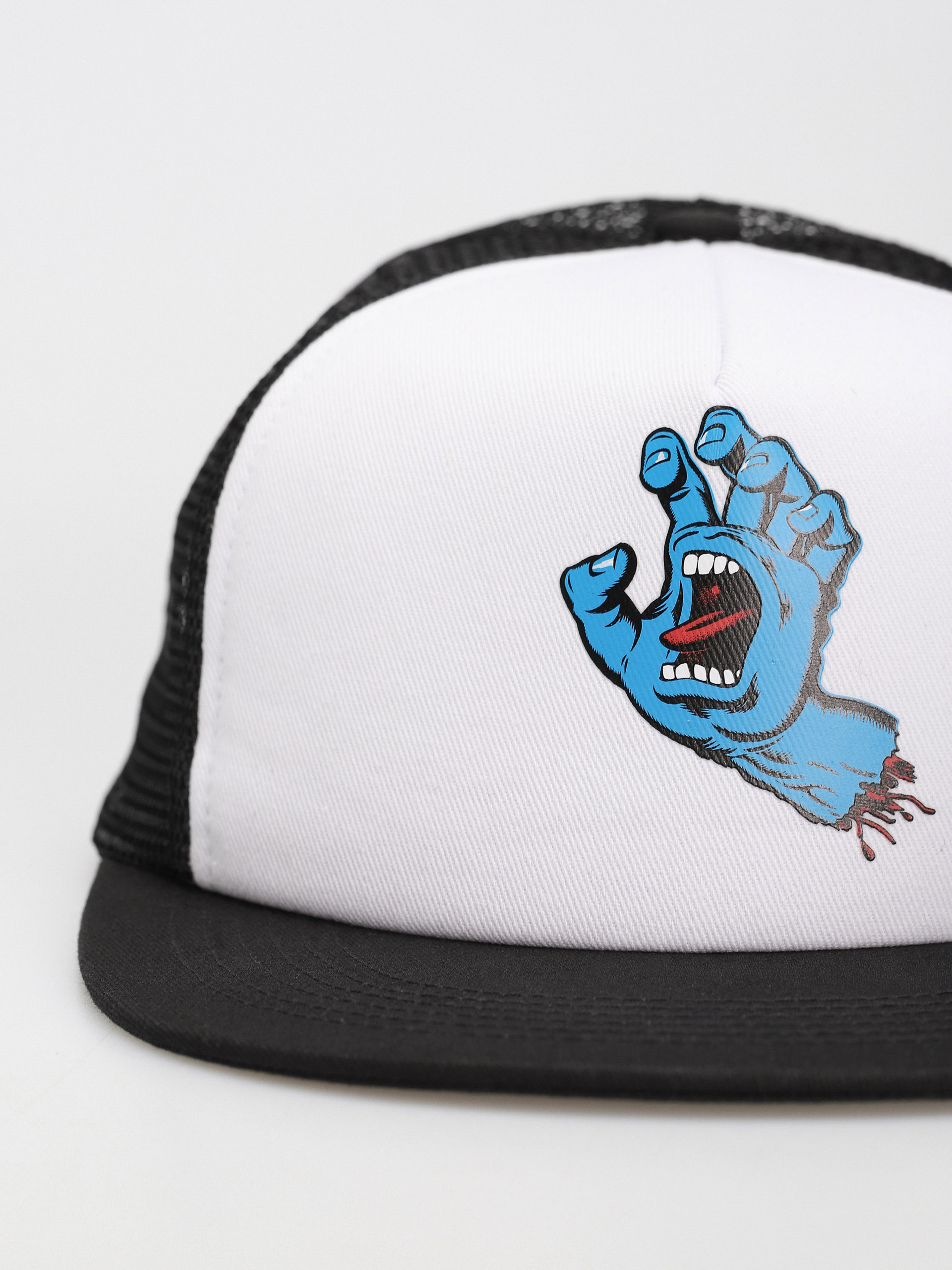 Шапка с козирка Santa Cruz Classic Hand Mesh (white/black)