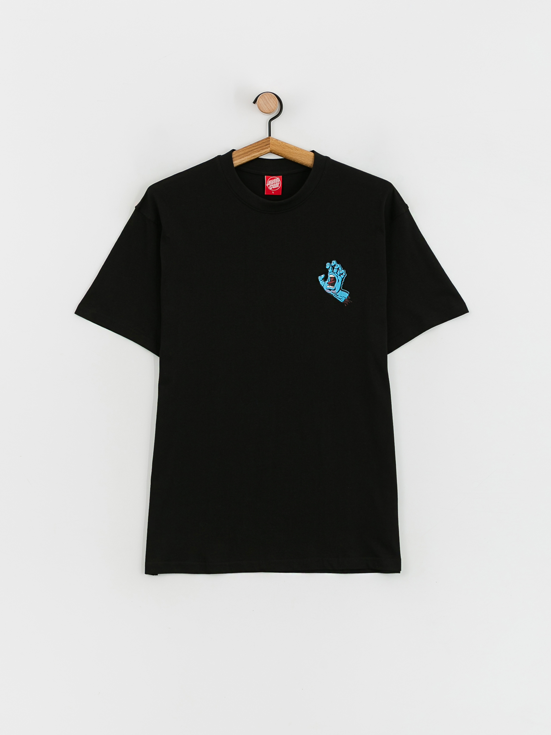 Тениска Santa Cruz Screaming Hand Chest (black)