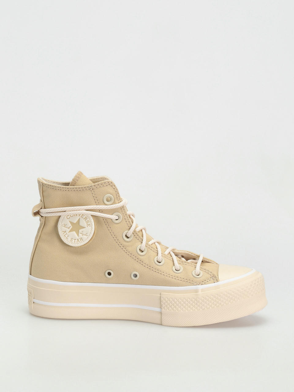 Кецове Converse Chuck Taylor All Star Lift Hi Wmn (oat milk)