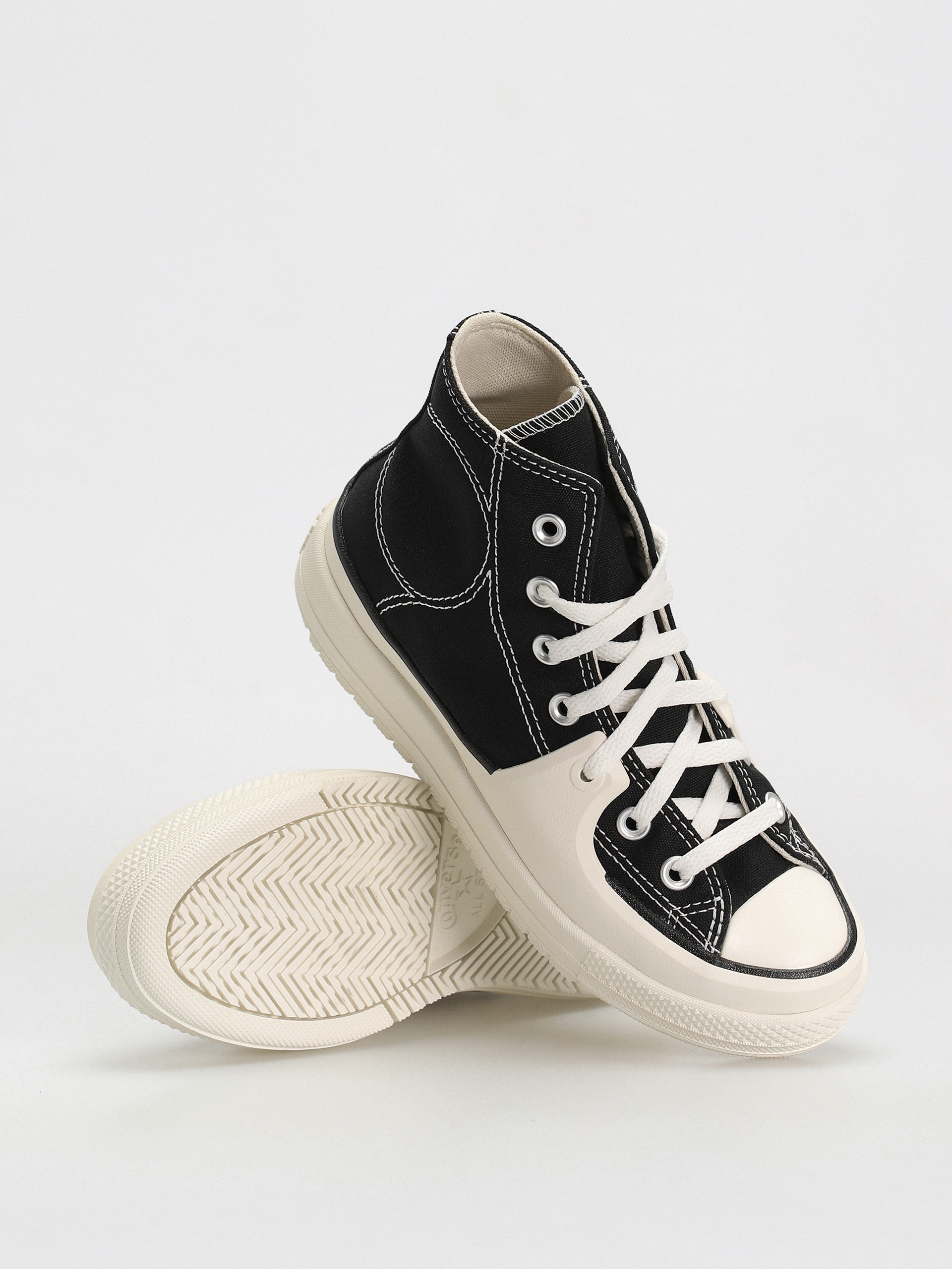 Кецове Converse Chuck Taylor All Star Construct Hi Wmn (black/vintage white)