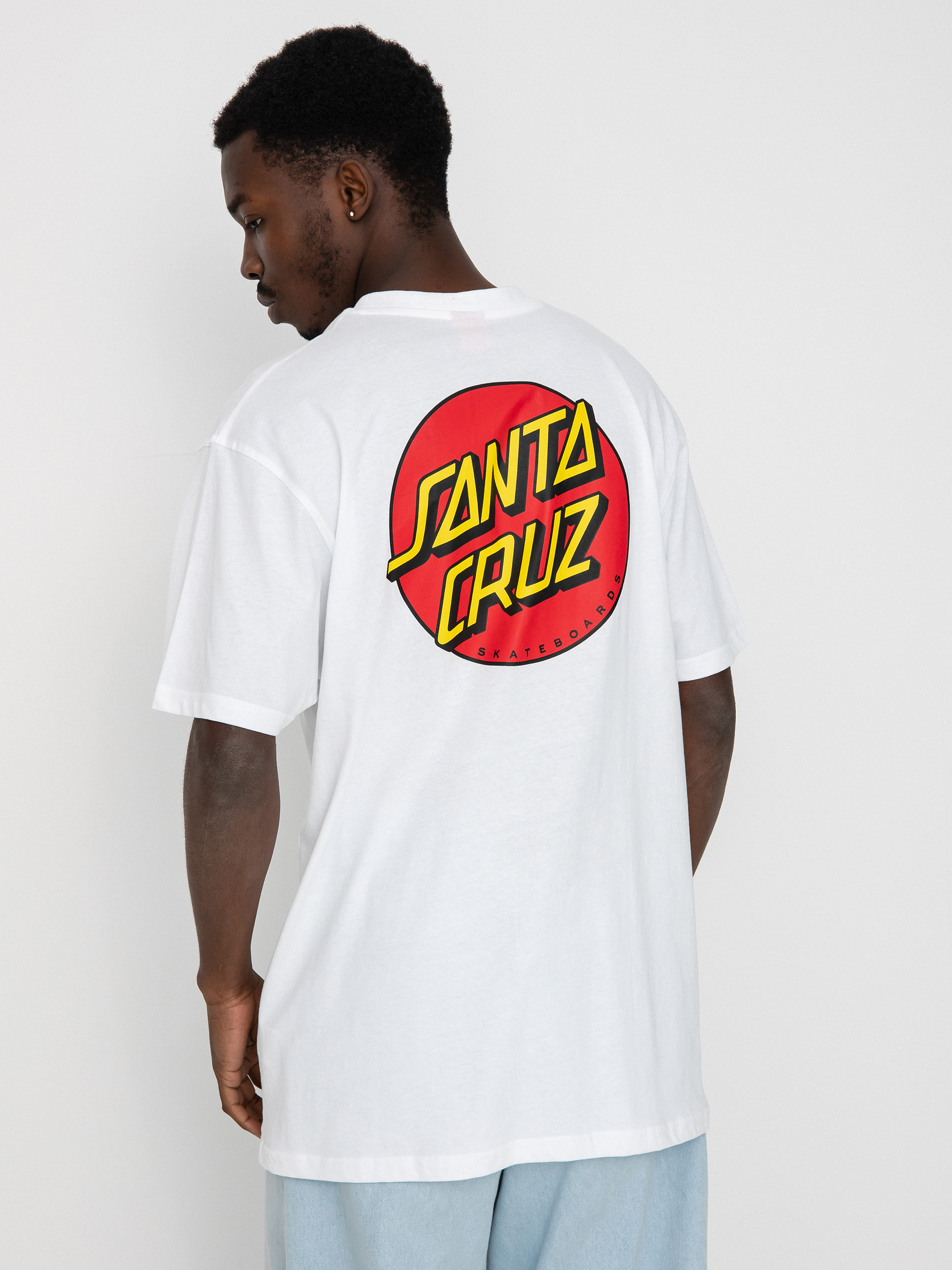 u0422u0435u043du0438u0441u043au0430 Santa Cruz Classic Dot Chest (white)