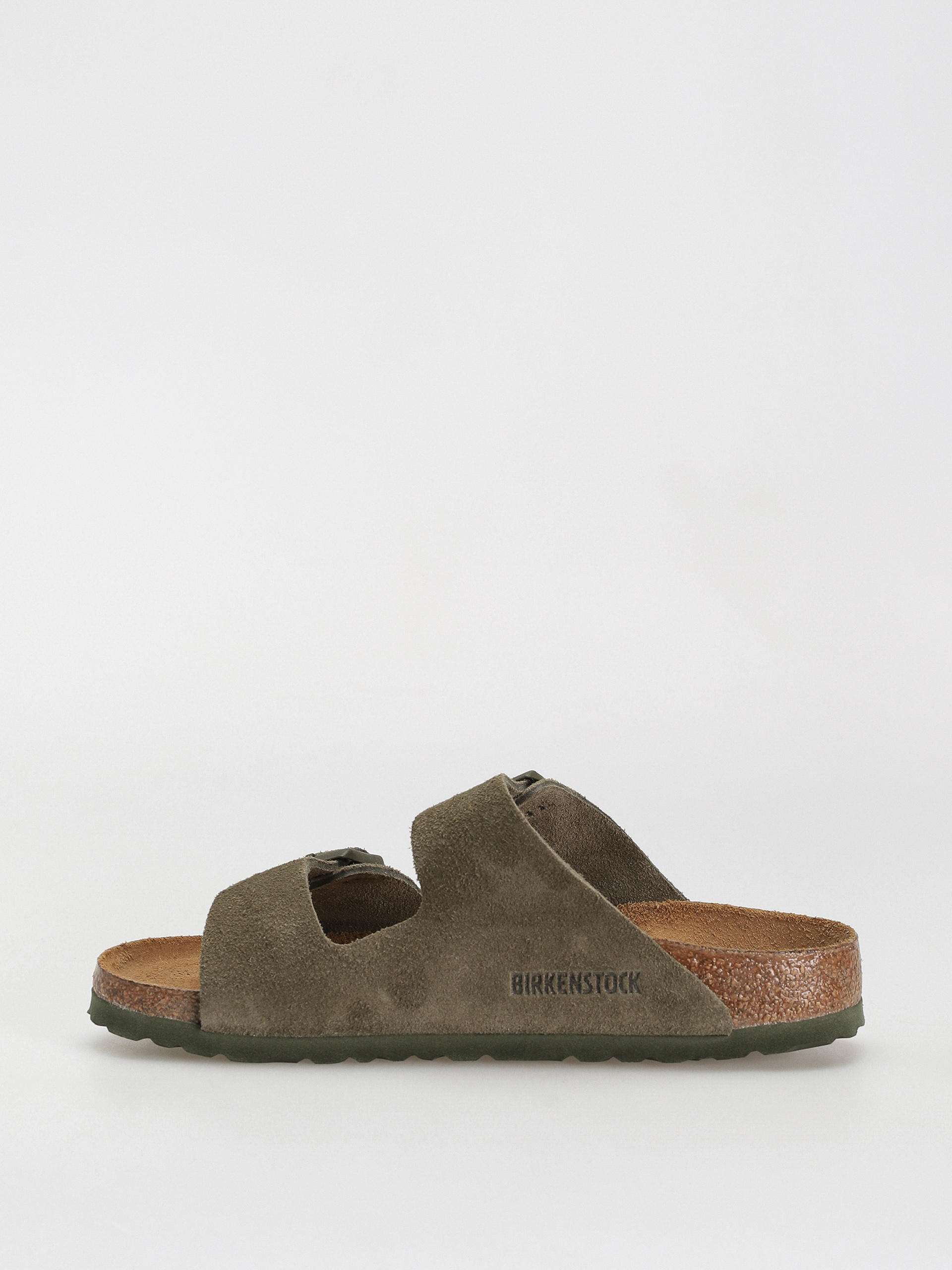 Чехли Birkenstock Arizona Suede Leather Narrow Wmn (thyme)