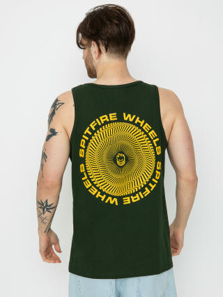 Тениска Spitfire Classic Vortex (forest green w/gold prints)