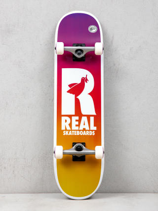 Скейтборд Real Be Free Fade (purple/yellow)