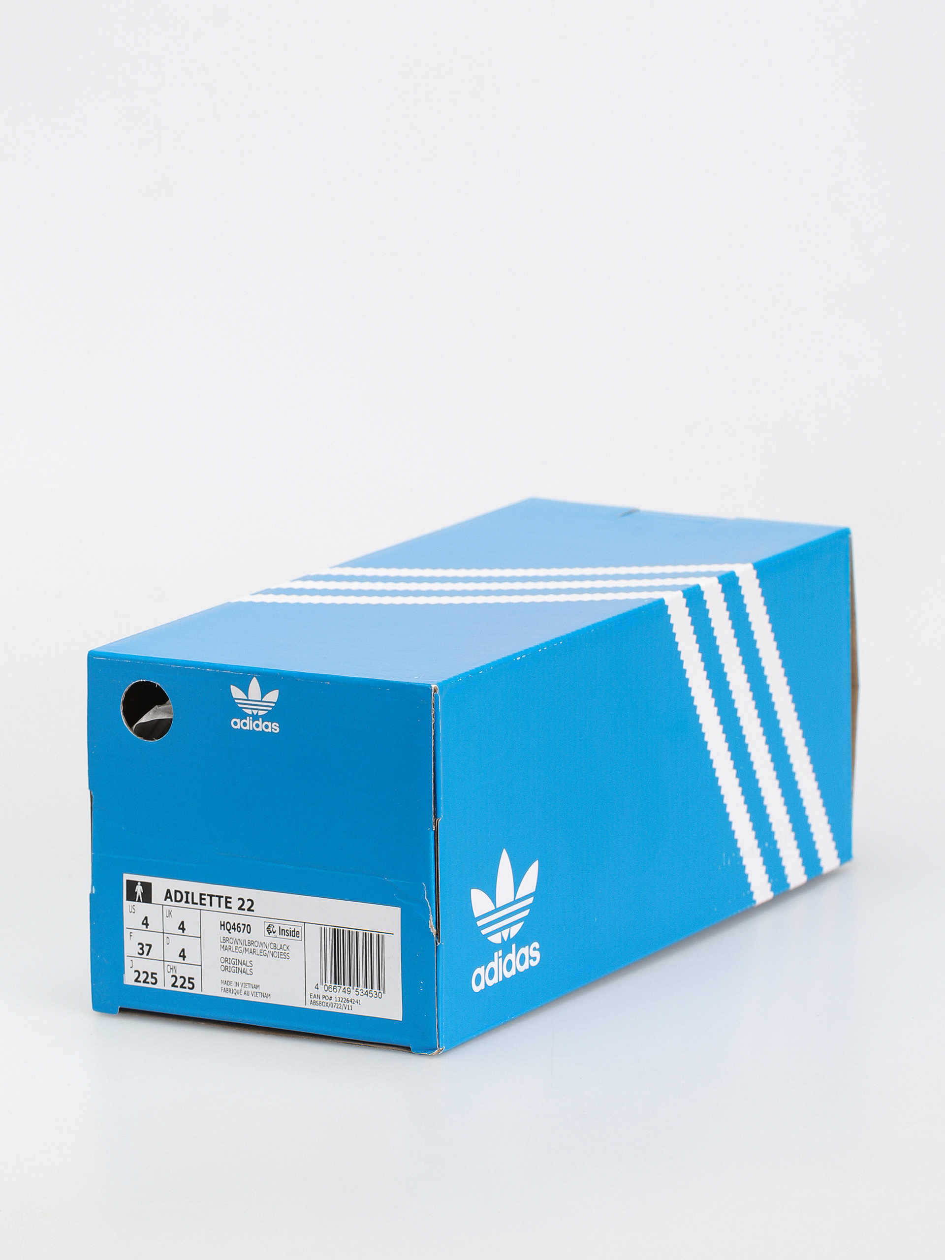 Чехли adidas Originals Adilette 22 (lbrown/lbrown/cblack)