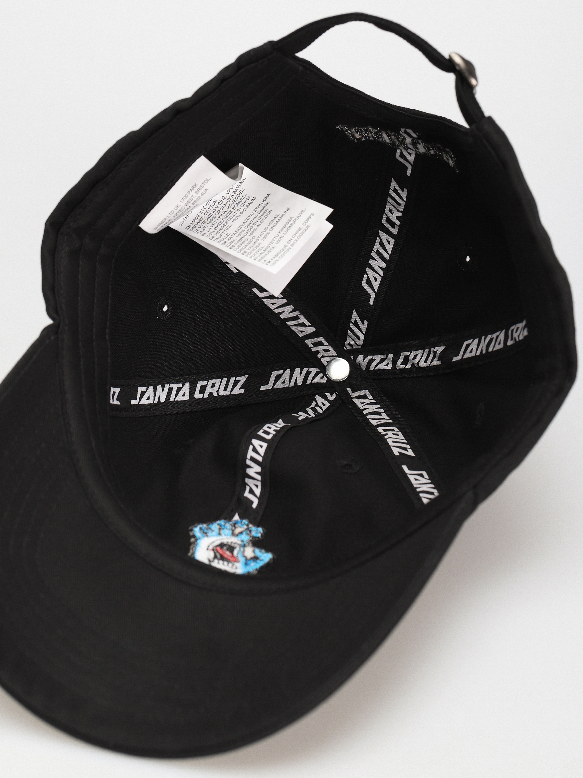 Шапка с козирка Santa Cruz Screaming Mini Hand (black)