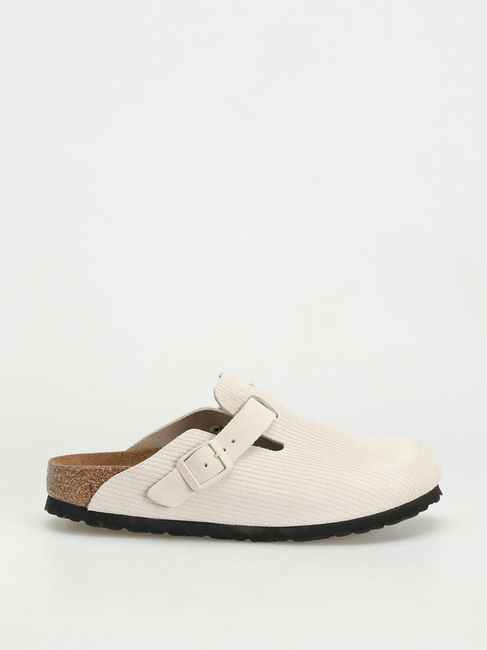 Чехли Birkenstock Boston Suede Embossed Narrow Wmn (corduroy antique white)