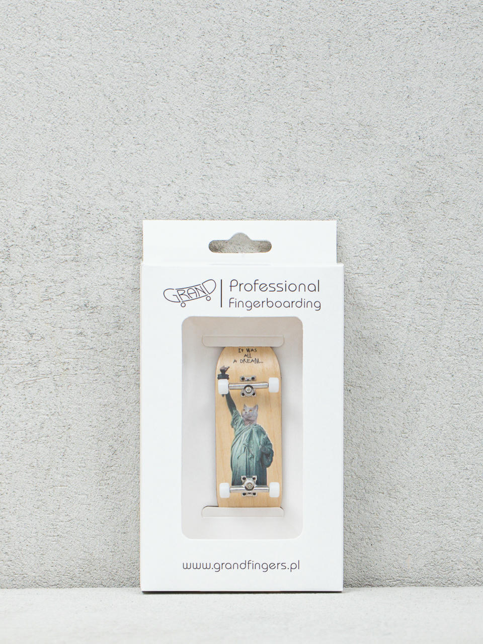 Фингърборд Grand Fingers Cat Of Liberty (natural/silver)