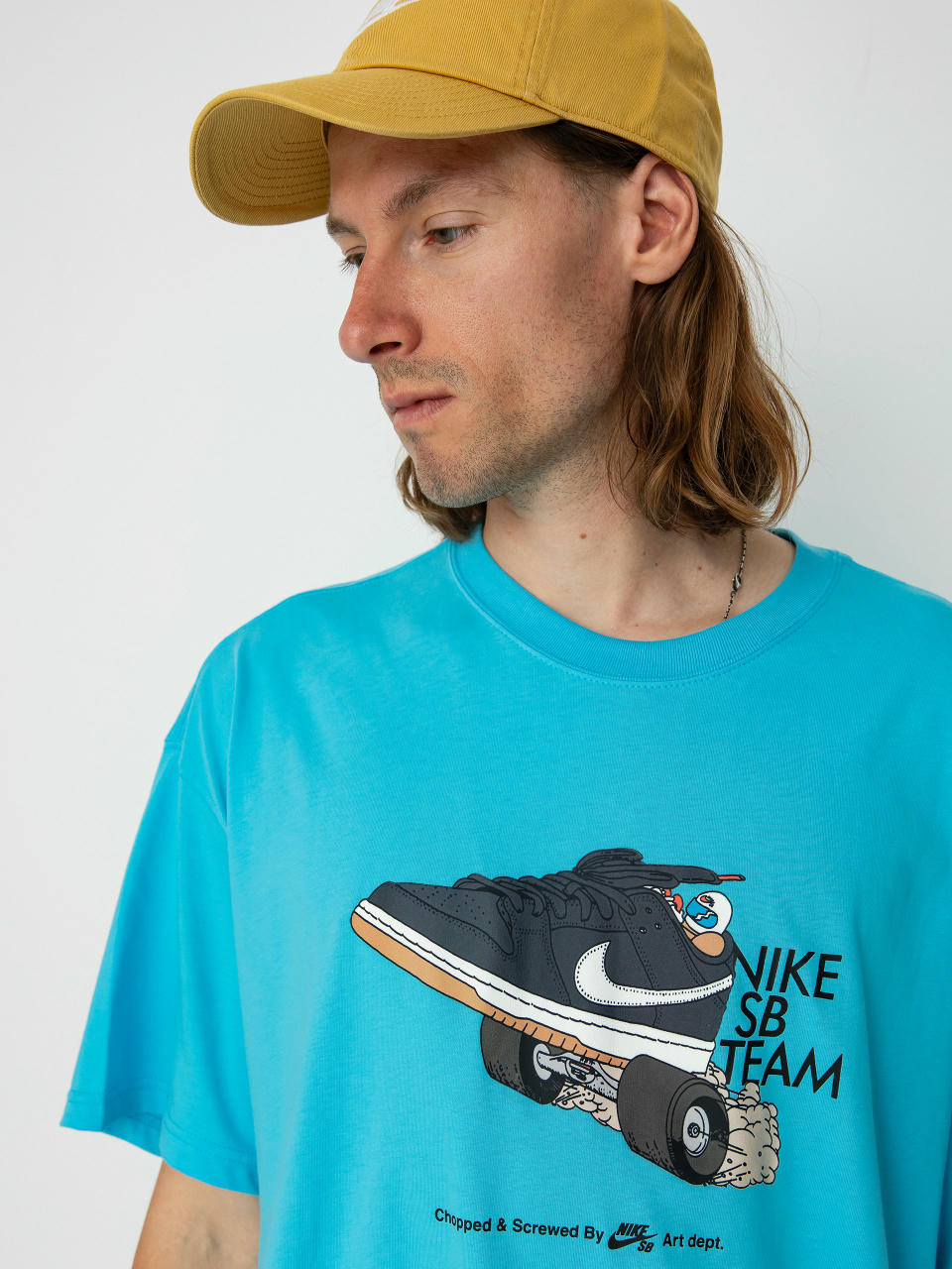 Тениска Nike SB Dunkteam (baltic blue)