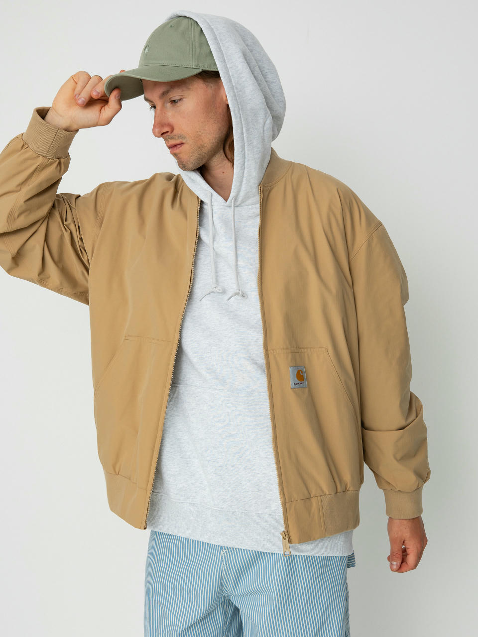 Яке Carhartt WIP Active Bomber (dusty h brown)