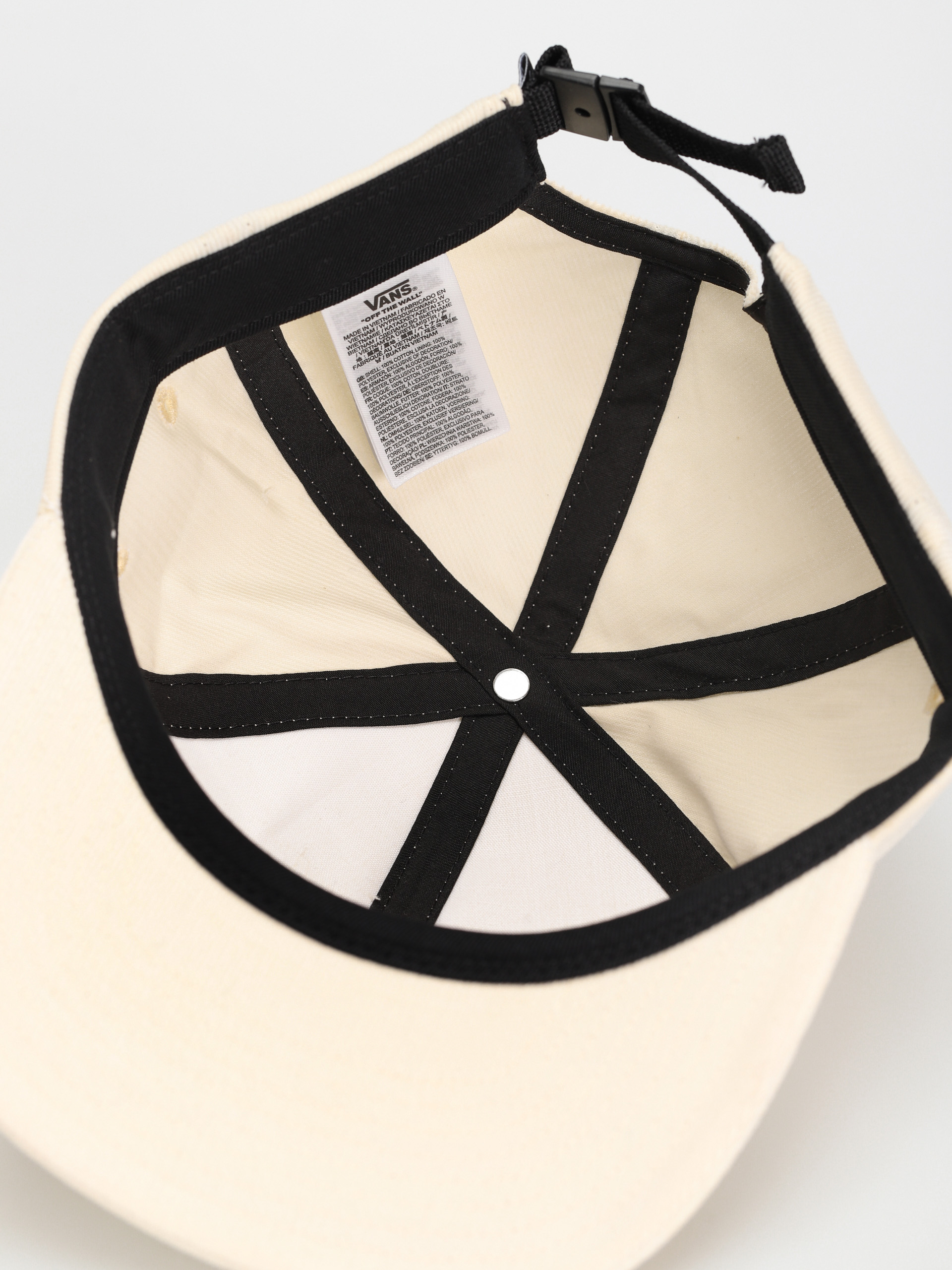 Шапка с козирка Vans Zahba Skate Jockey (antique white)