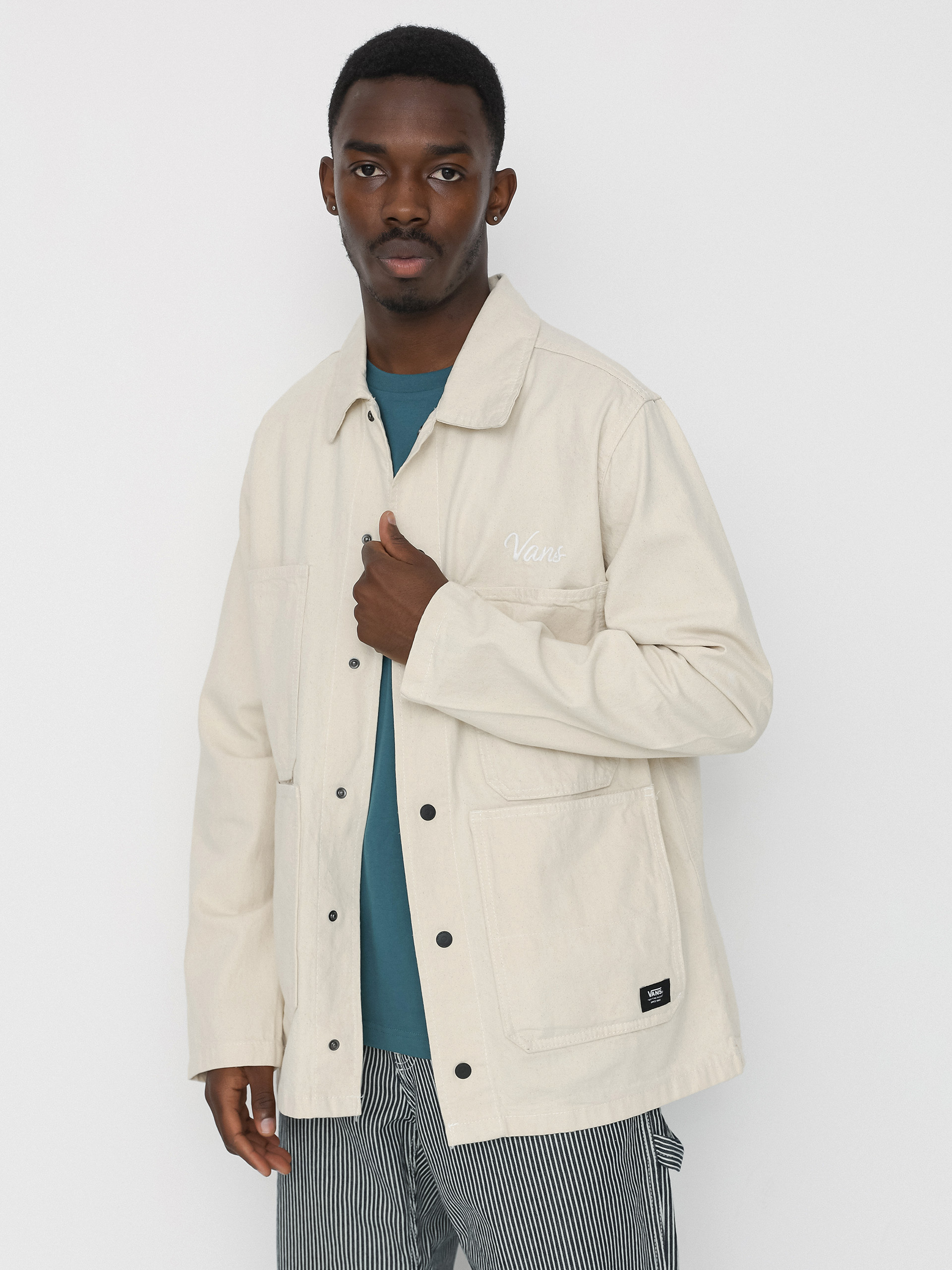 Яке Vans Hickory Stripe Drill Chore Coat (natural)