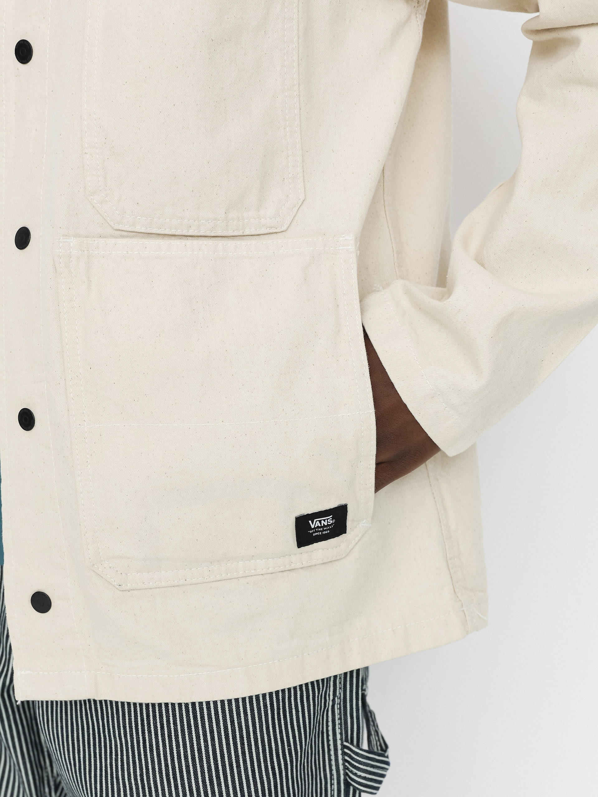 Яке Vans Hickory Stripe Drill Chore Coat (natural)