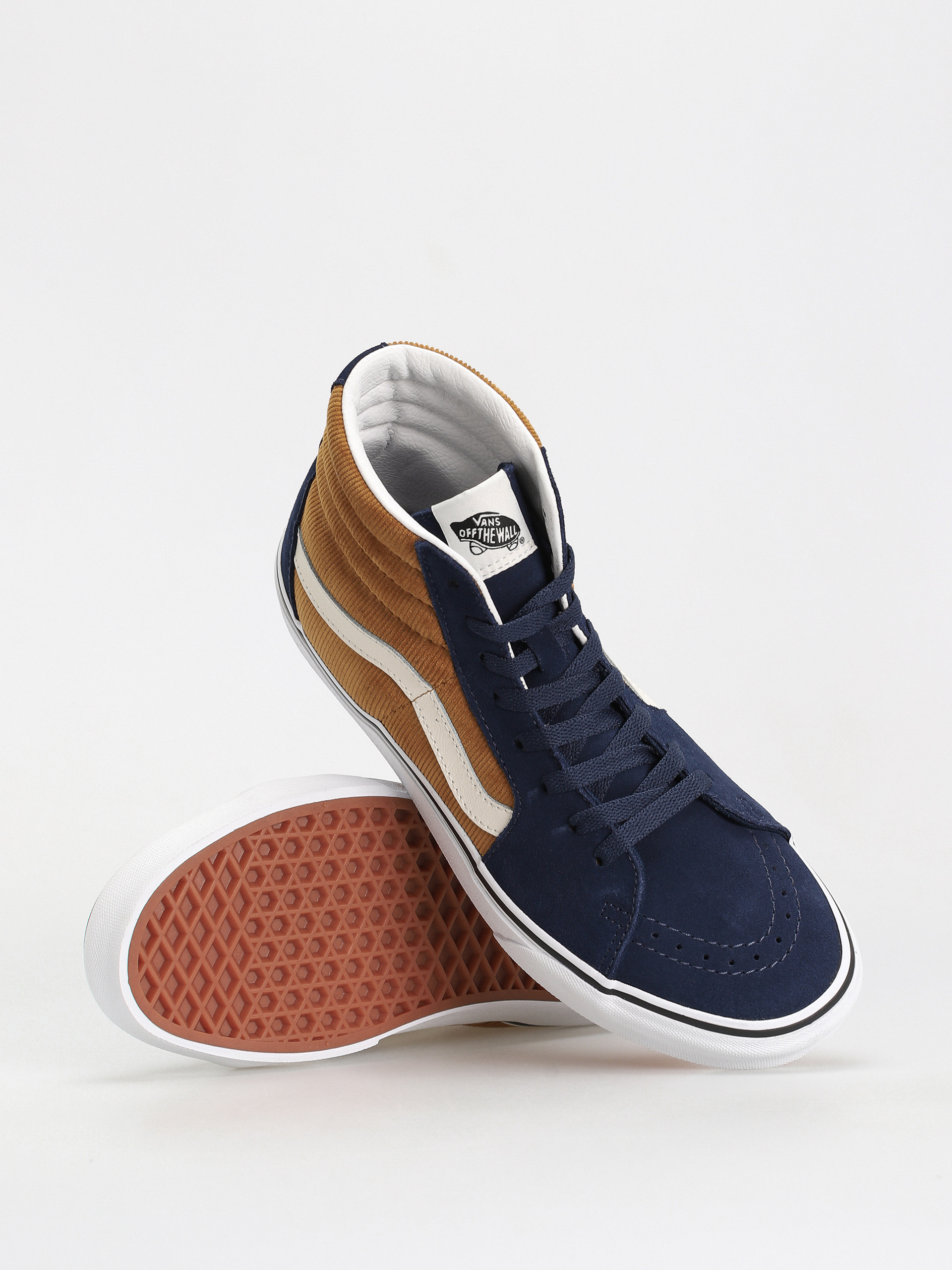 Обувки Vans Sk8 Hi (mini cord blue/brown)