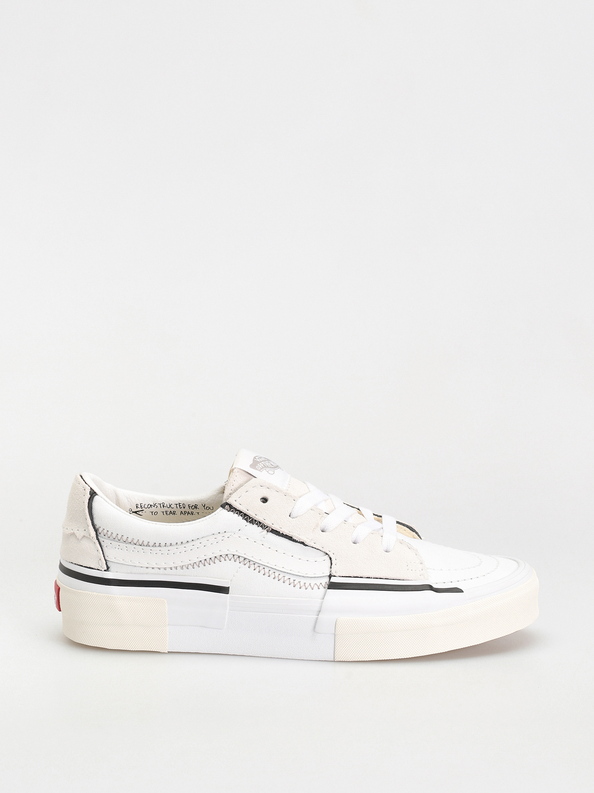 Обувки Vans Sk8 Low Reconstruct (true white)