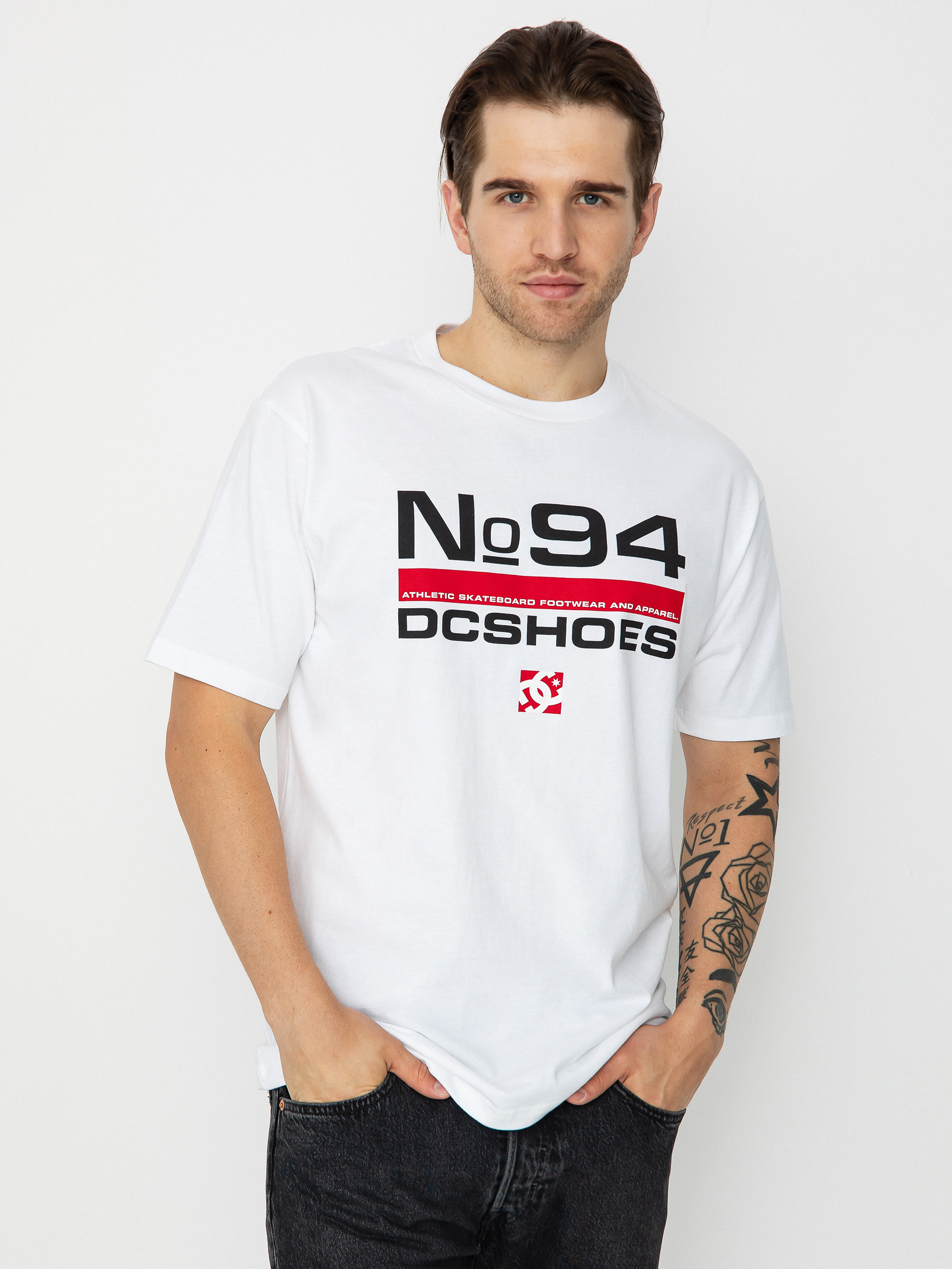 Тениска DC Nine Four (white)