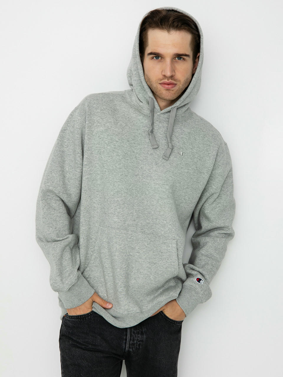 Суитшърт с качулка Champion Hooded Sweatshirt 219065 HD (nogm)