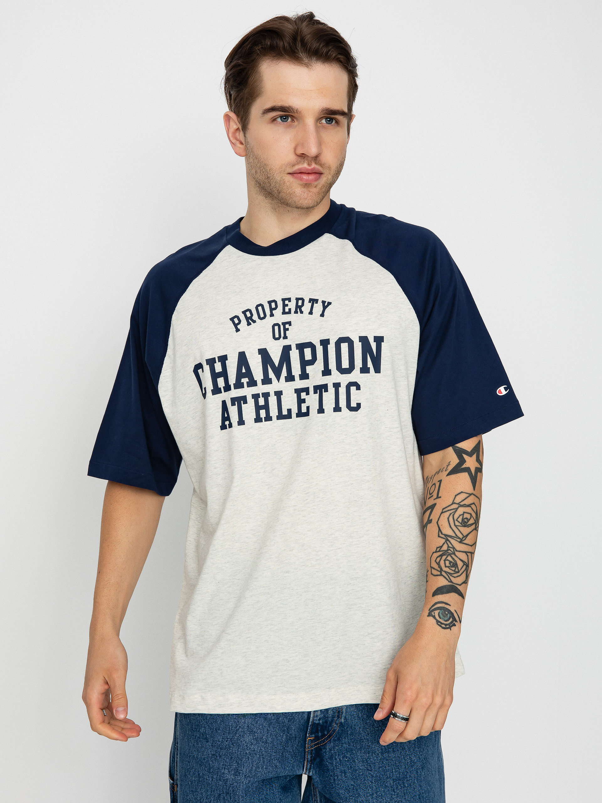 Тениска Champion Legacy Crewneck T-Shirt 219173 (ohmm/mmb)