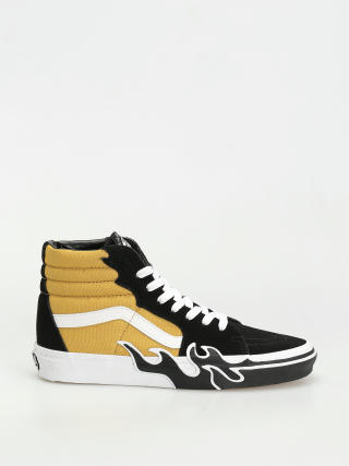 Обувки Vans Sk8 Hi Flame (black/yellow)