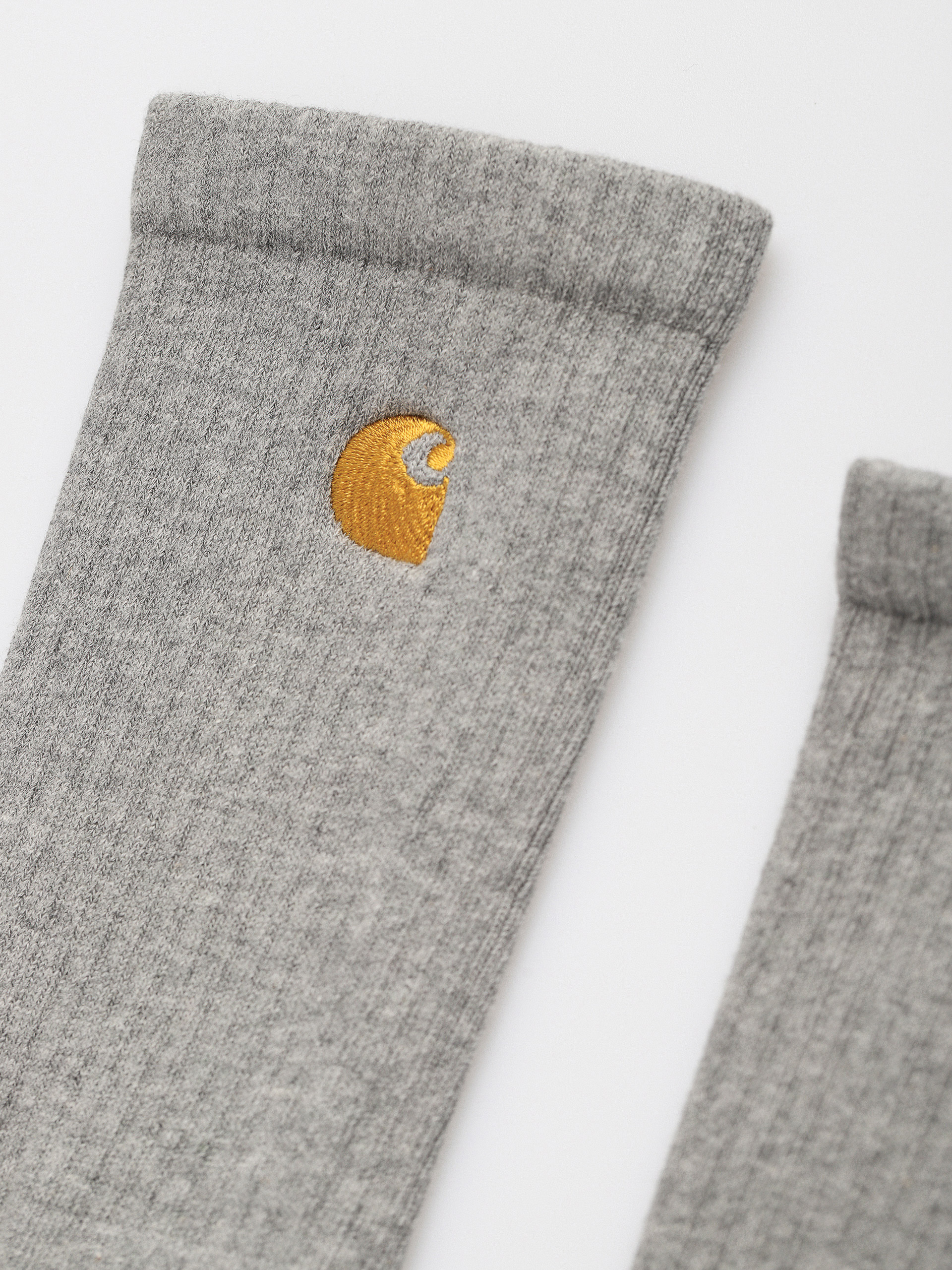 Чорапи Carhartt WIP Chase (grey heather/gold)