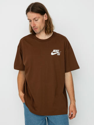 Тениска Nike SB Logo (cacao  wow/white)