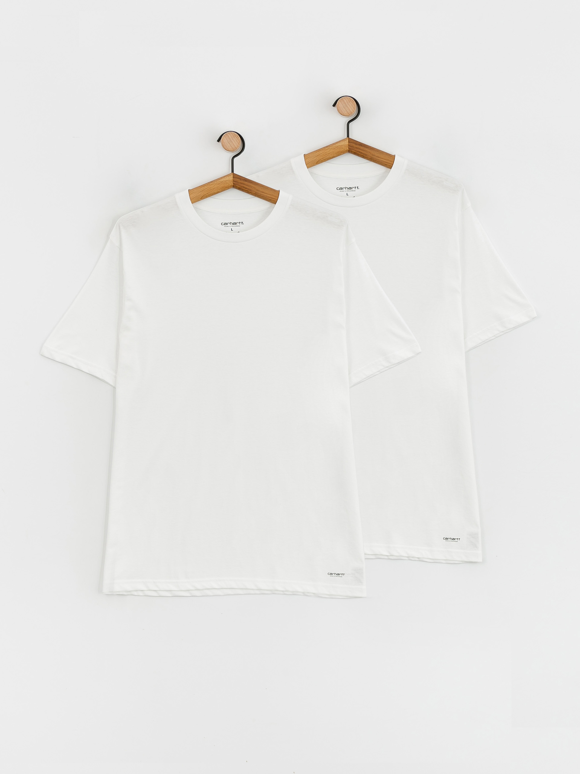 Тениска Carhartt WIP Standard Crew Neck 2-pack (white white)