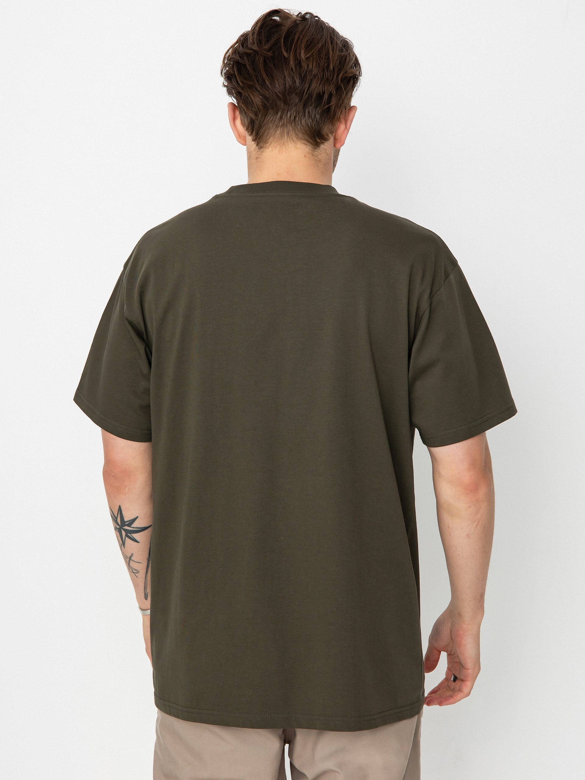 Тениска Carhartt WIP Script Embroidery (cypress/black)