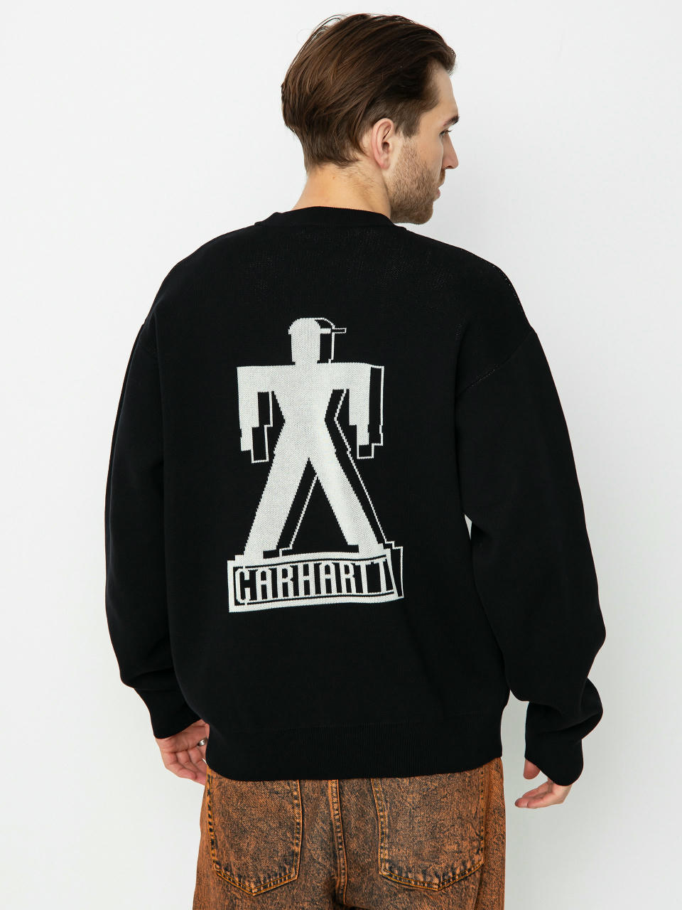 Пуловер Carhartt WIP Built (black/wax)