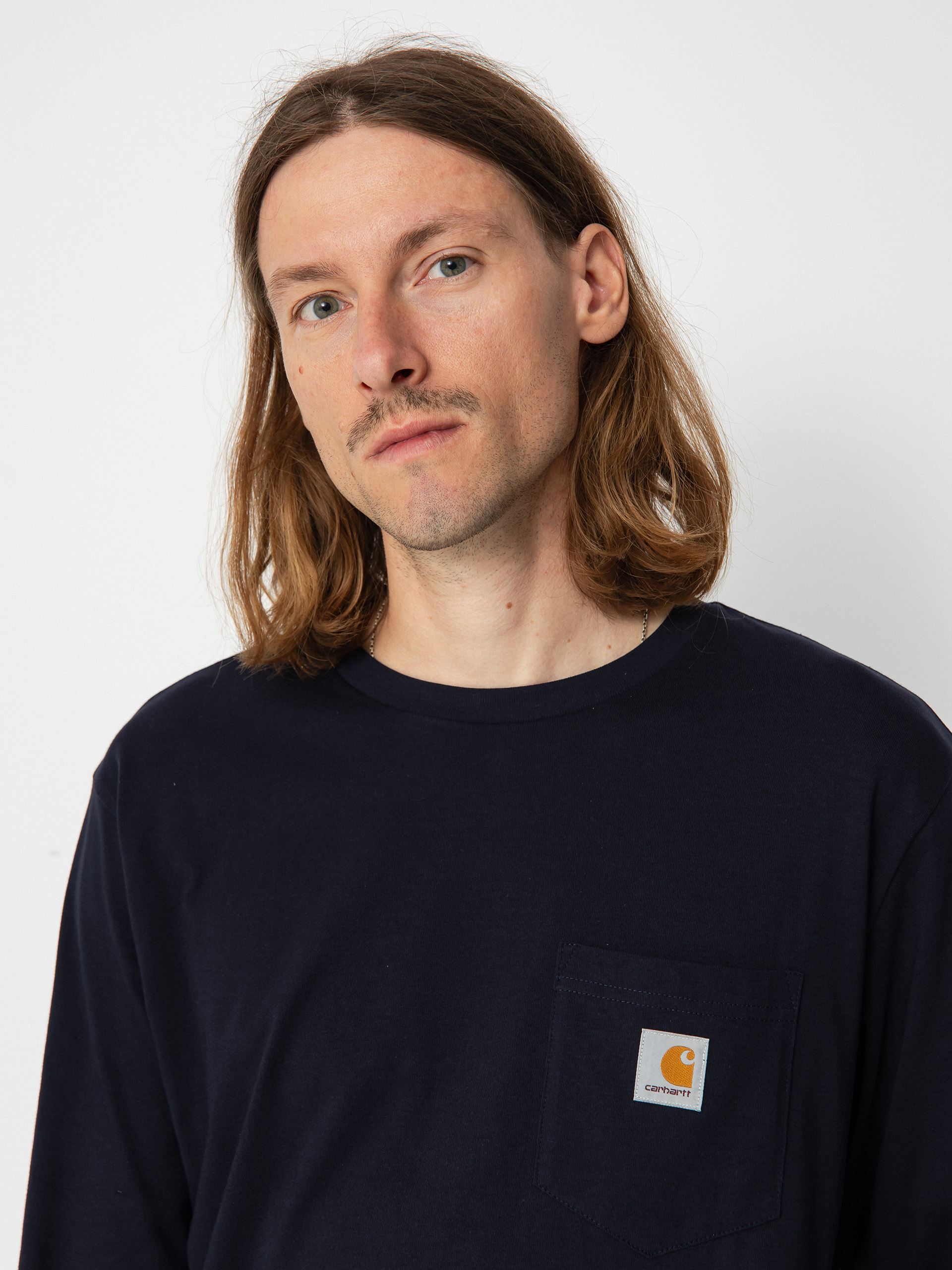 Блузи Carhartt WIP Pocket (dark navy)