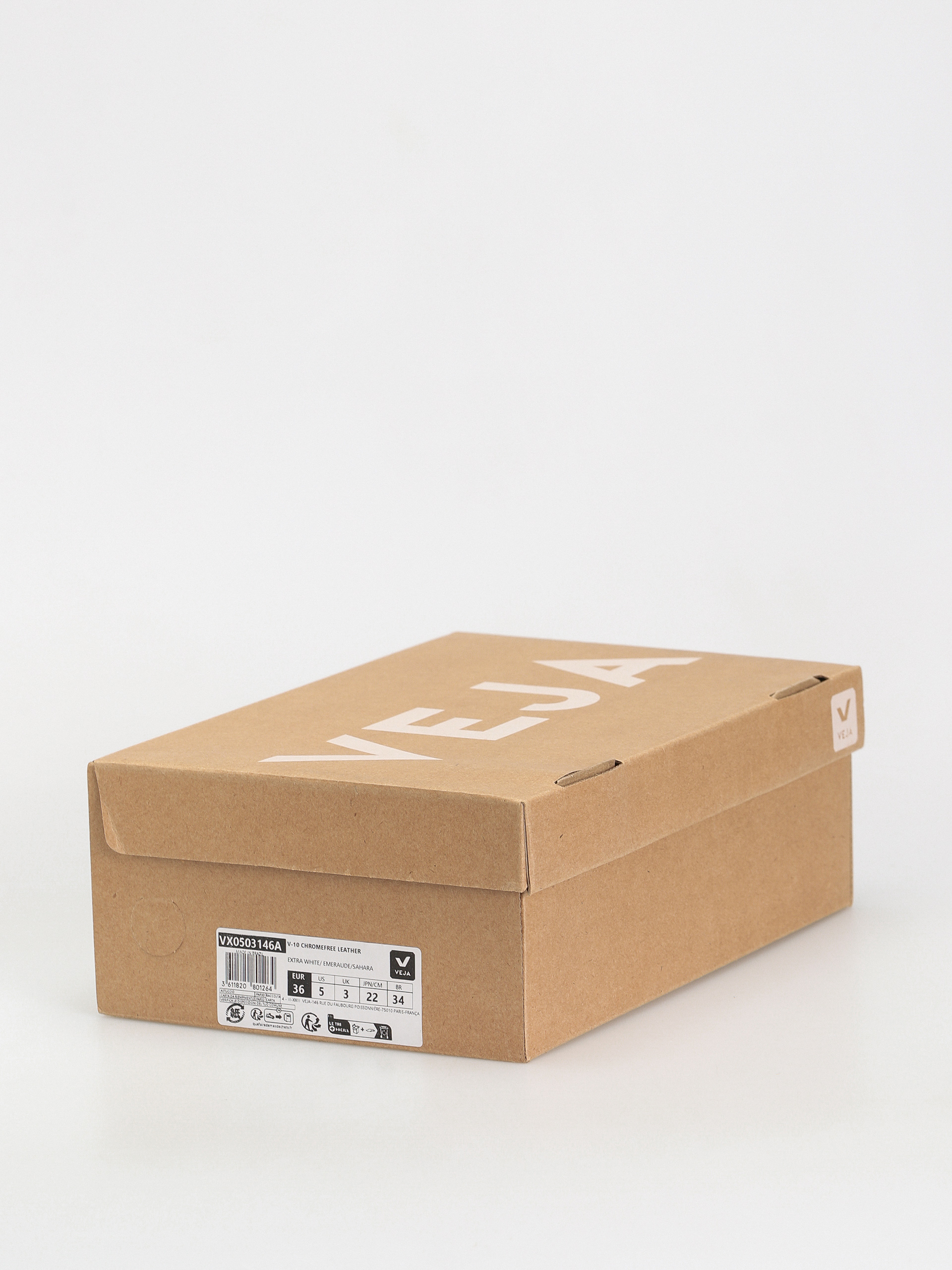 Обувки Veja V-10 Wmn (extra white emeraude sahara)