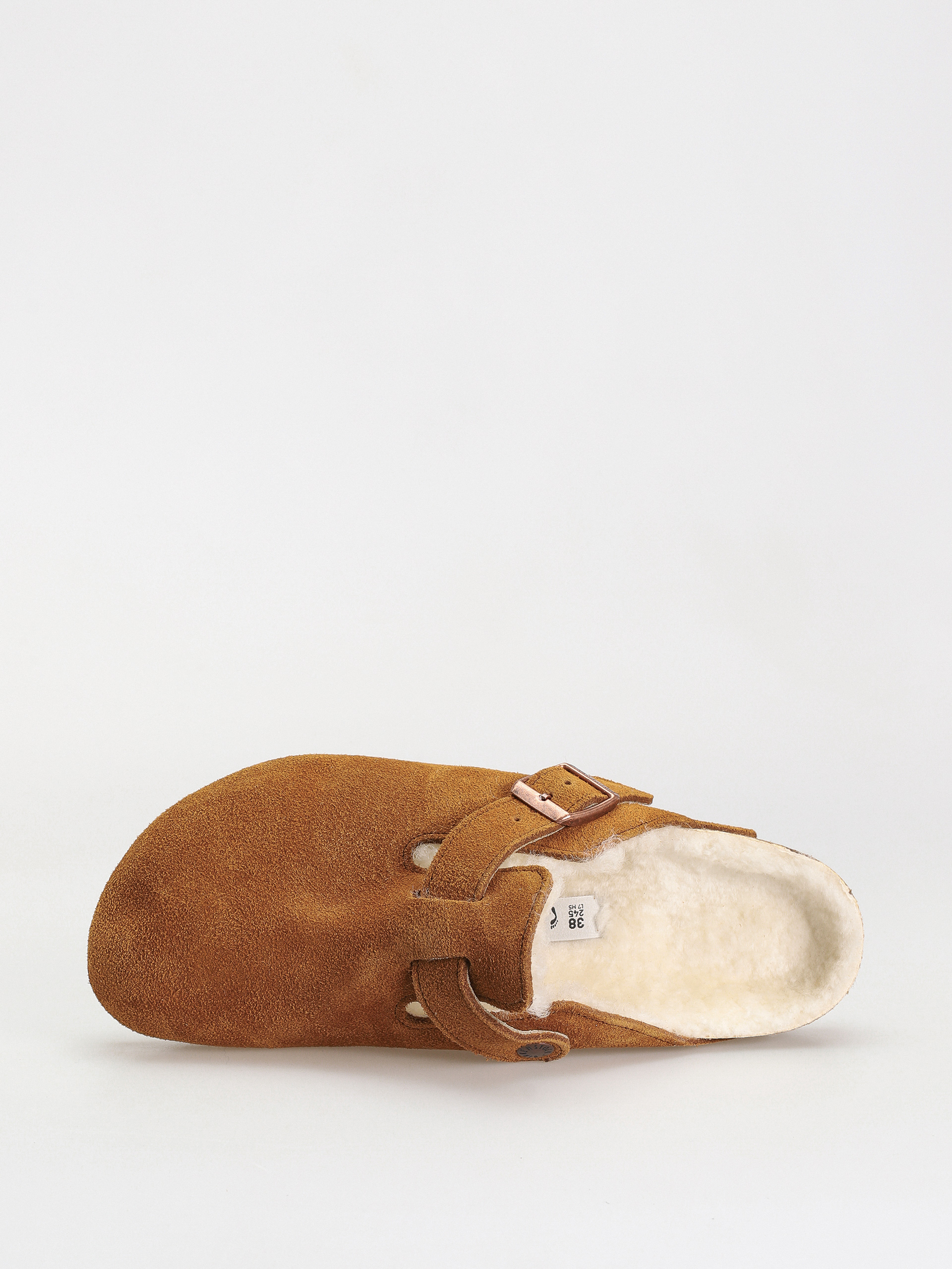 Чехли Birkenstock Boston Suede Leather Narrow Wmn (mink)